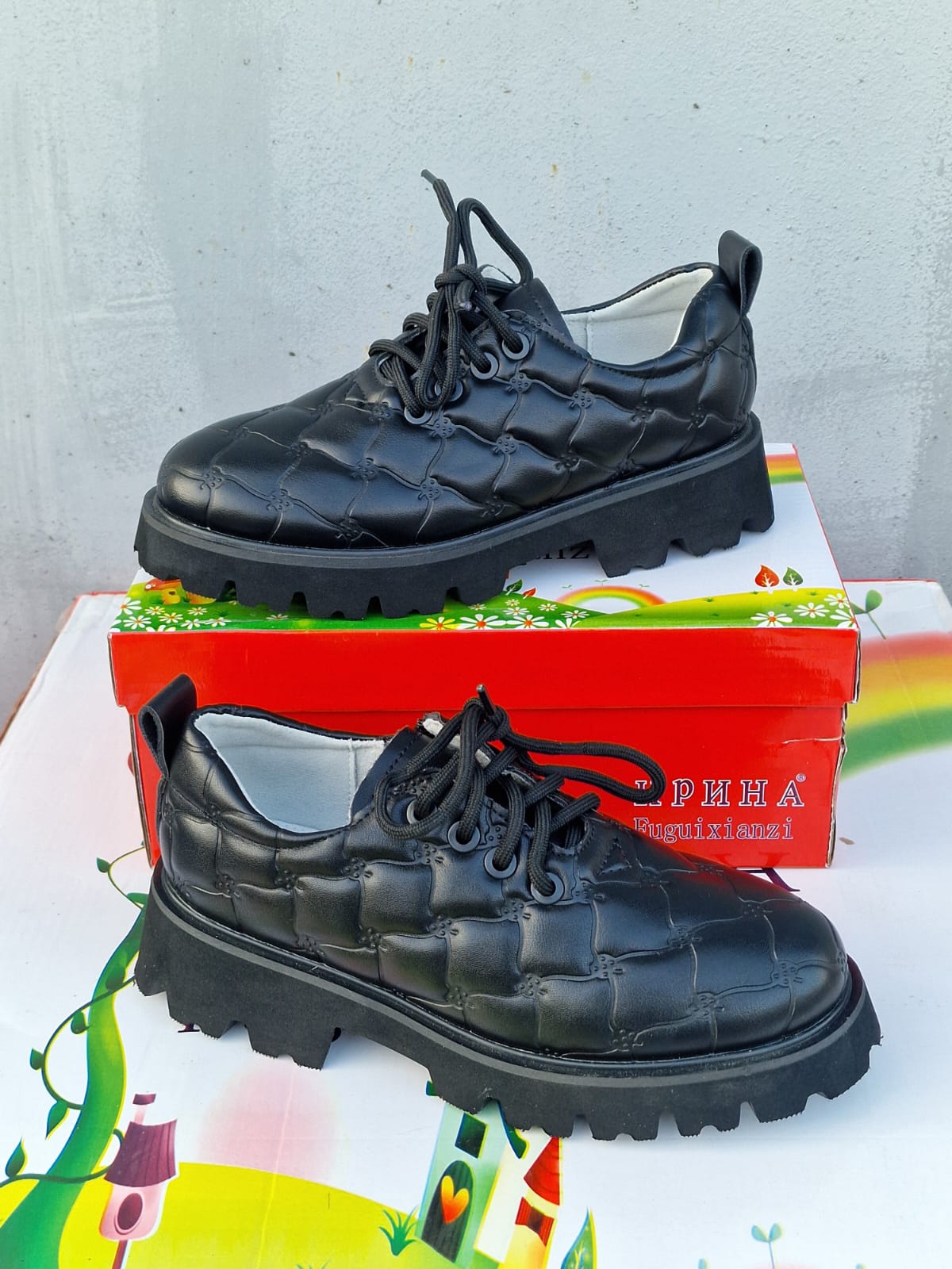 Детские туфли  FASHION SO-263-138 (8 пар в коробе, 33-38 размер)