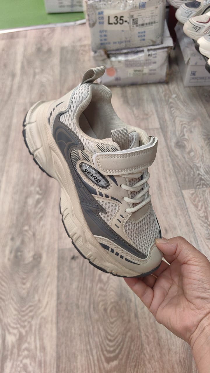 Детские кроссовки  ПЕСНЯ SO-261-253 (8 пар в коробе, 32-37 размер)