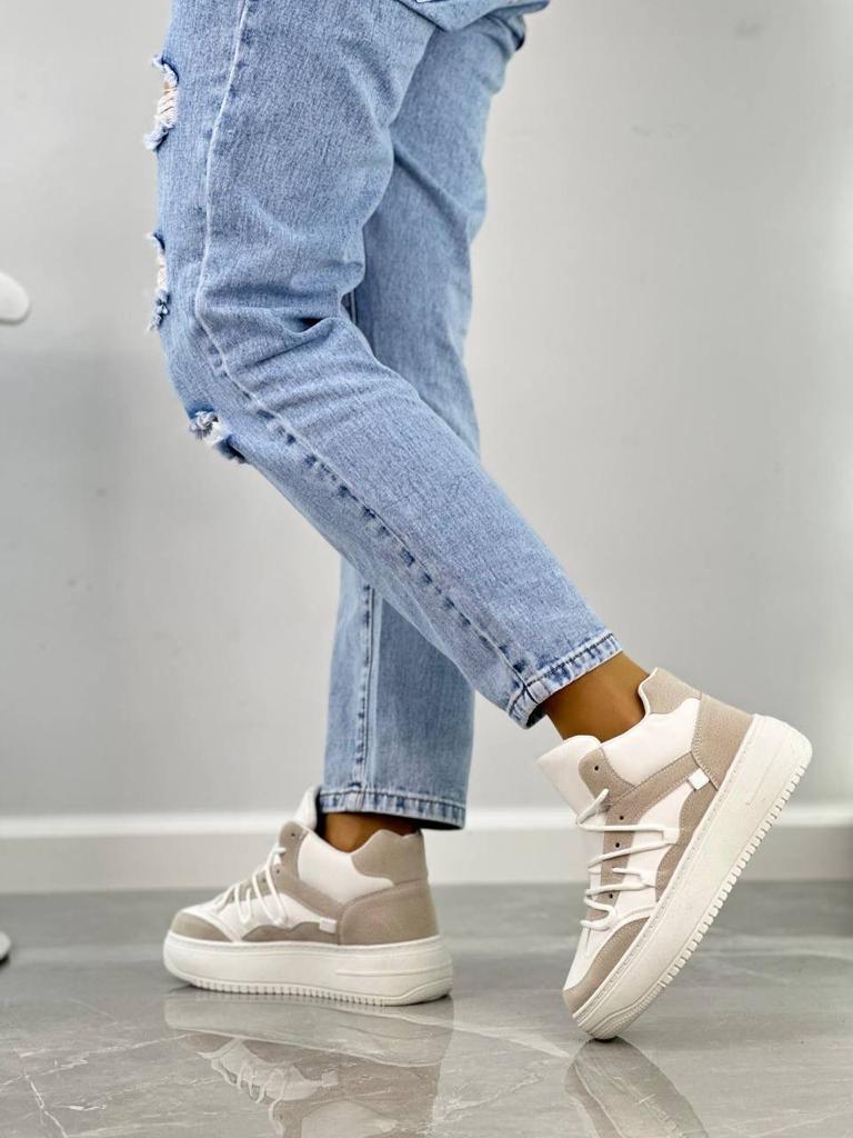 Женские весенние кроссовки FASHION SO-222-142 (8 пар в коробе, размер 36-41)