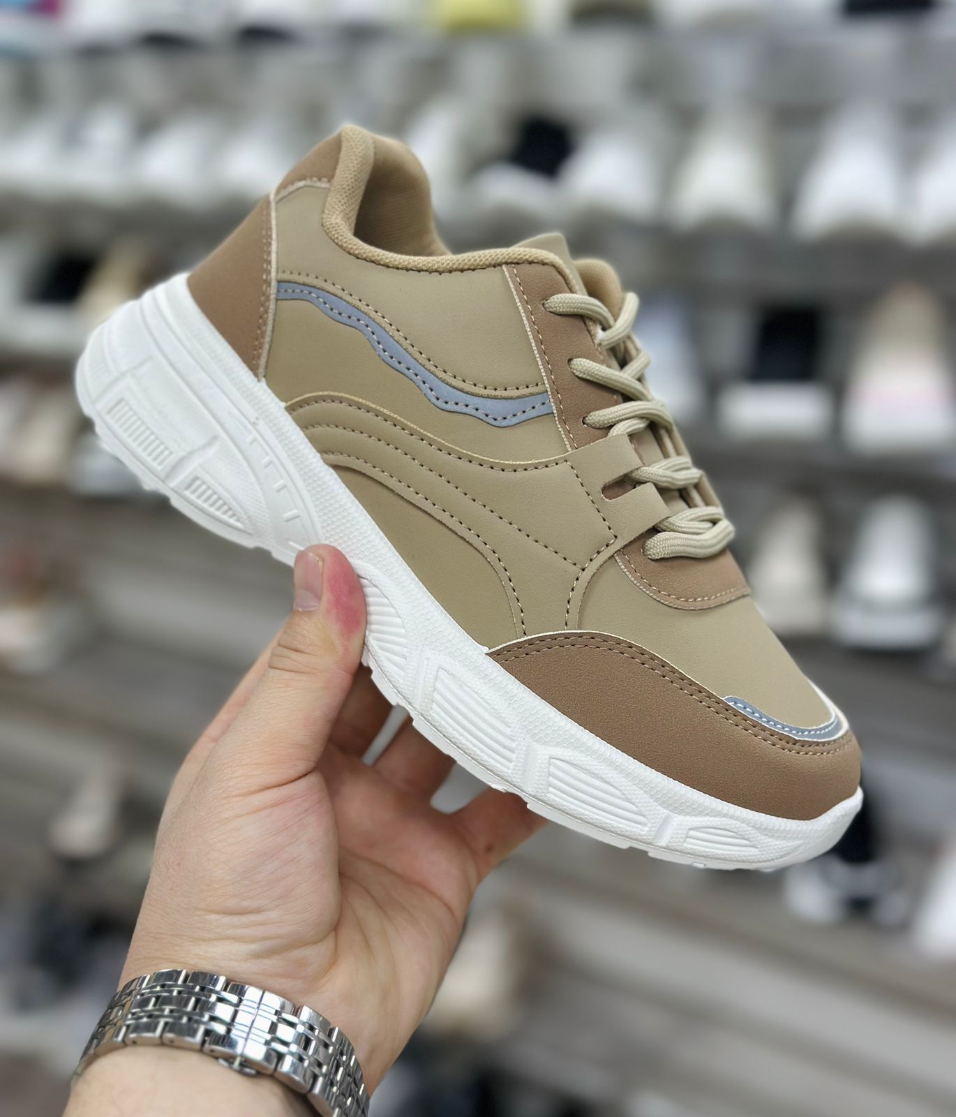 Женские весенние кроссовки FASHION SO-240-280 (8 пар в коробе, размер 36-41)