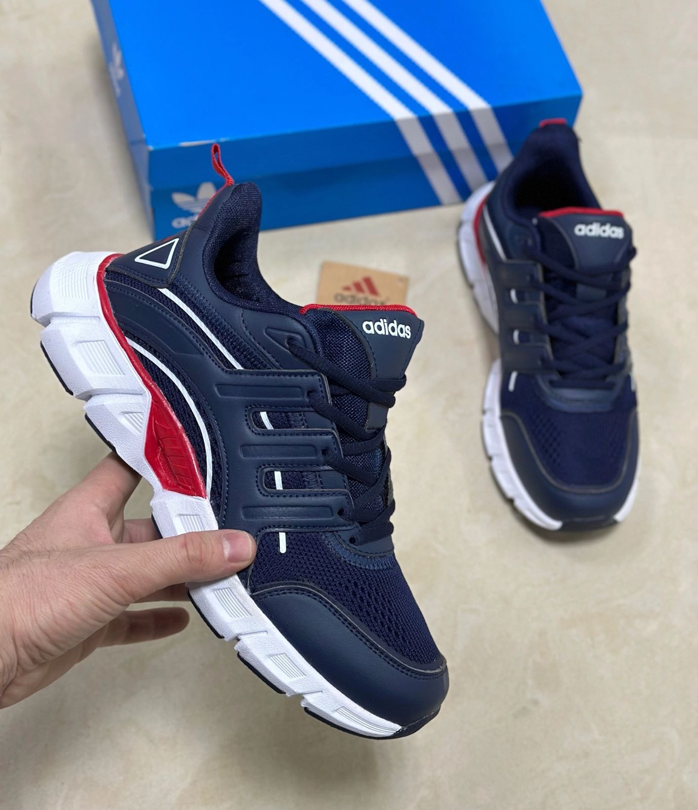 Мужские весенние кроссовки AIR SO-240-243 (8 пар в коробе, размер 41-46)