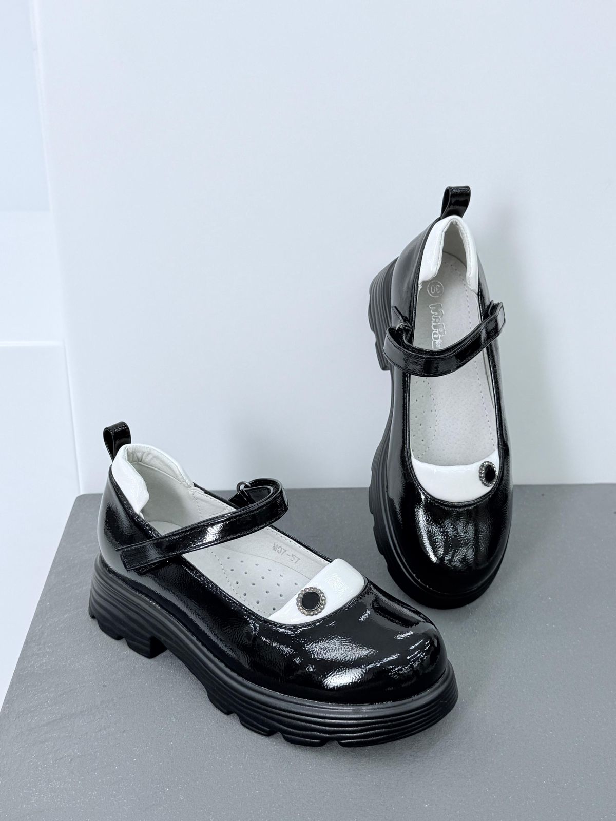 Детские туфли  FASHION SO-266-27 (10 пар в коробе, 30-37 размер)