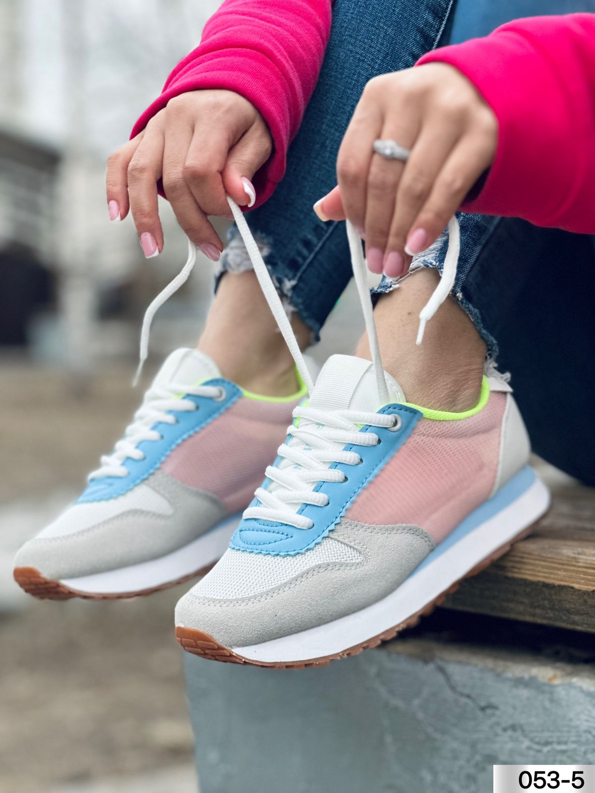 Женские весенние кроссовки FASHION SO-240-262 (8 пар в коробе, размер 36-41)