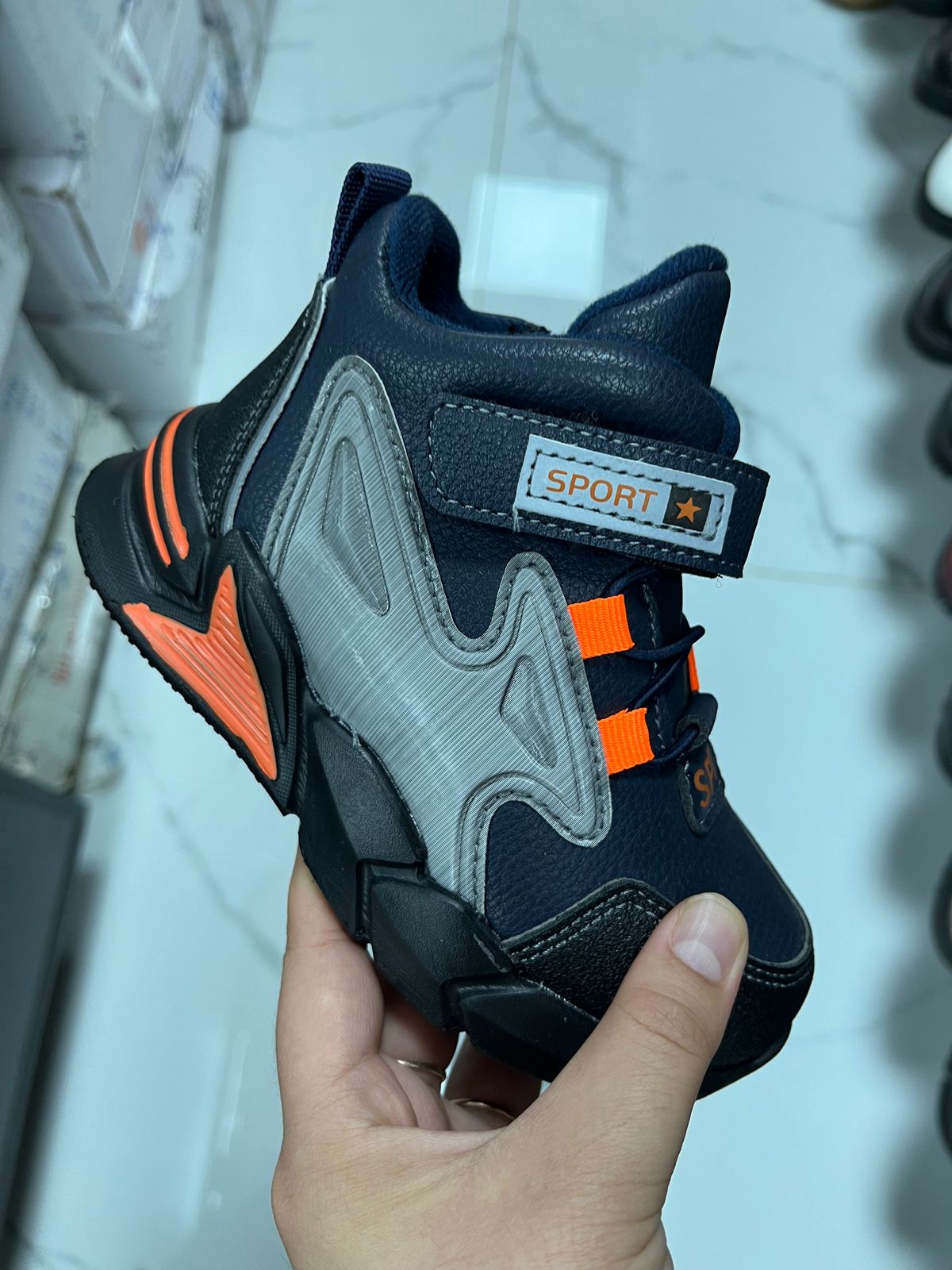 Детские ботинки  МИКАСА SO-251-34 (8 пар в коробе, 27-32 размер)