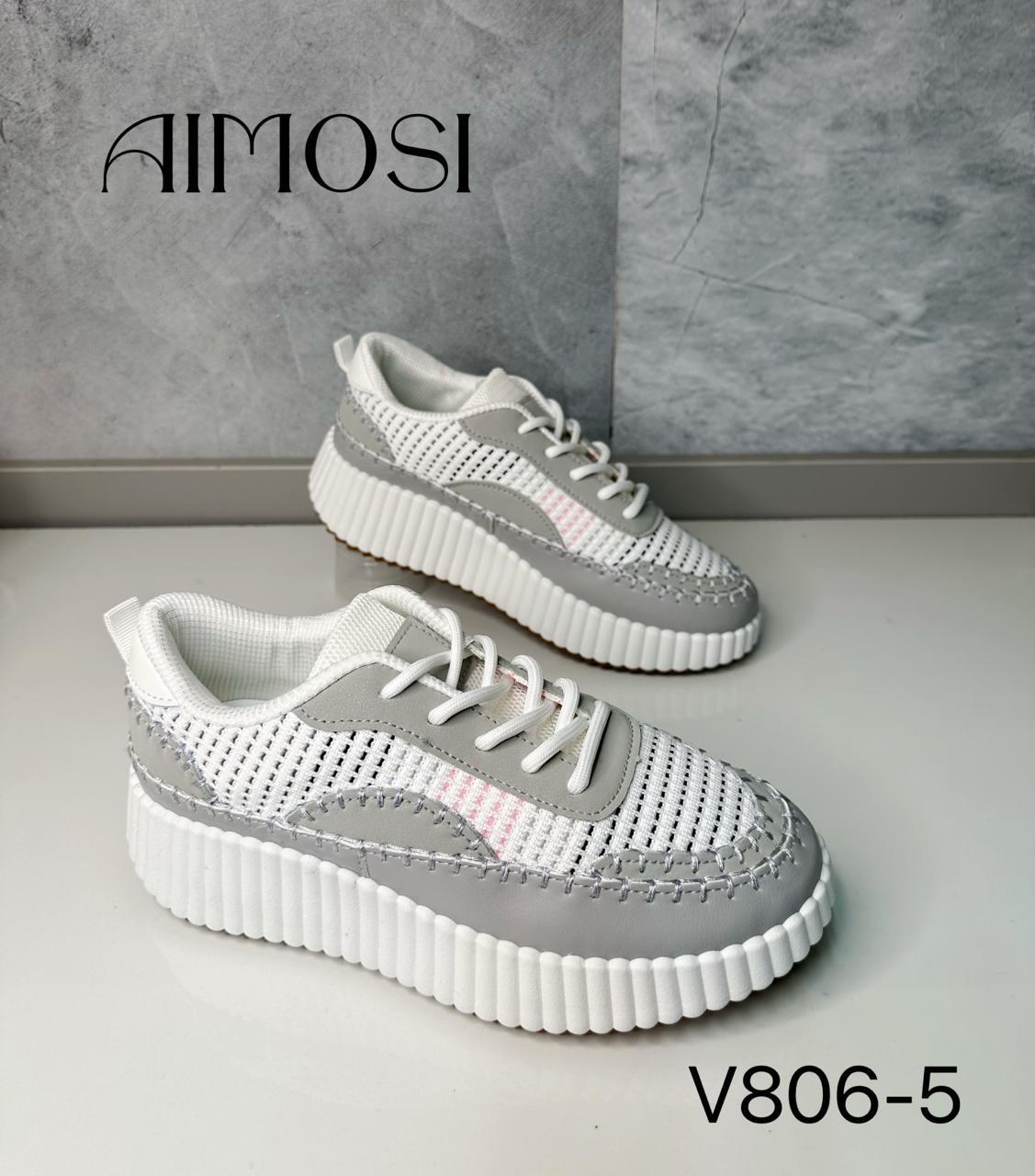 Женские весенние кроссовки FASHION SO-241-129 (8 пар в коробе, размер 36-40)