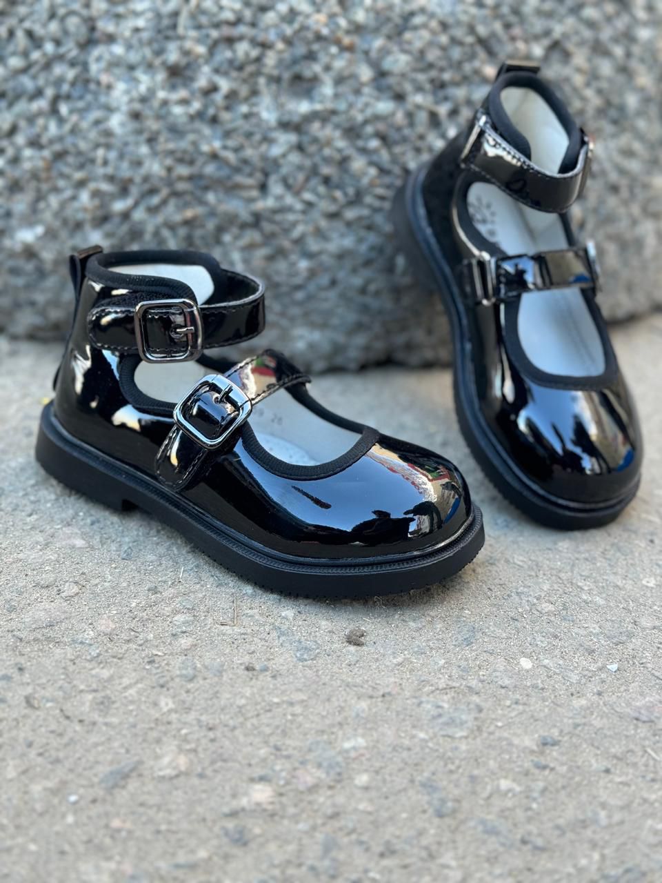картинка Детские весенние туфли BESSKY SO-242-44 (8 пар в коробе, размер 26-31) от оптового интернет-магазина Shoesopt.by