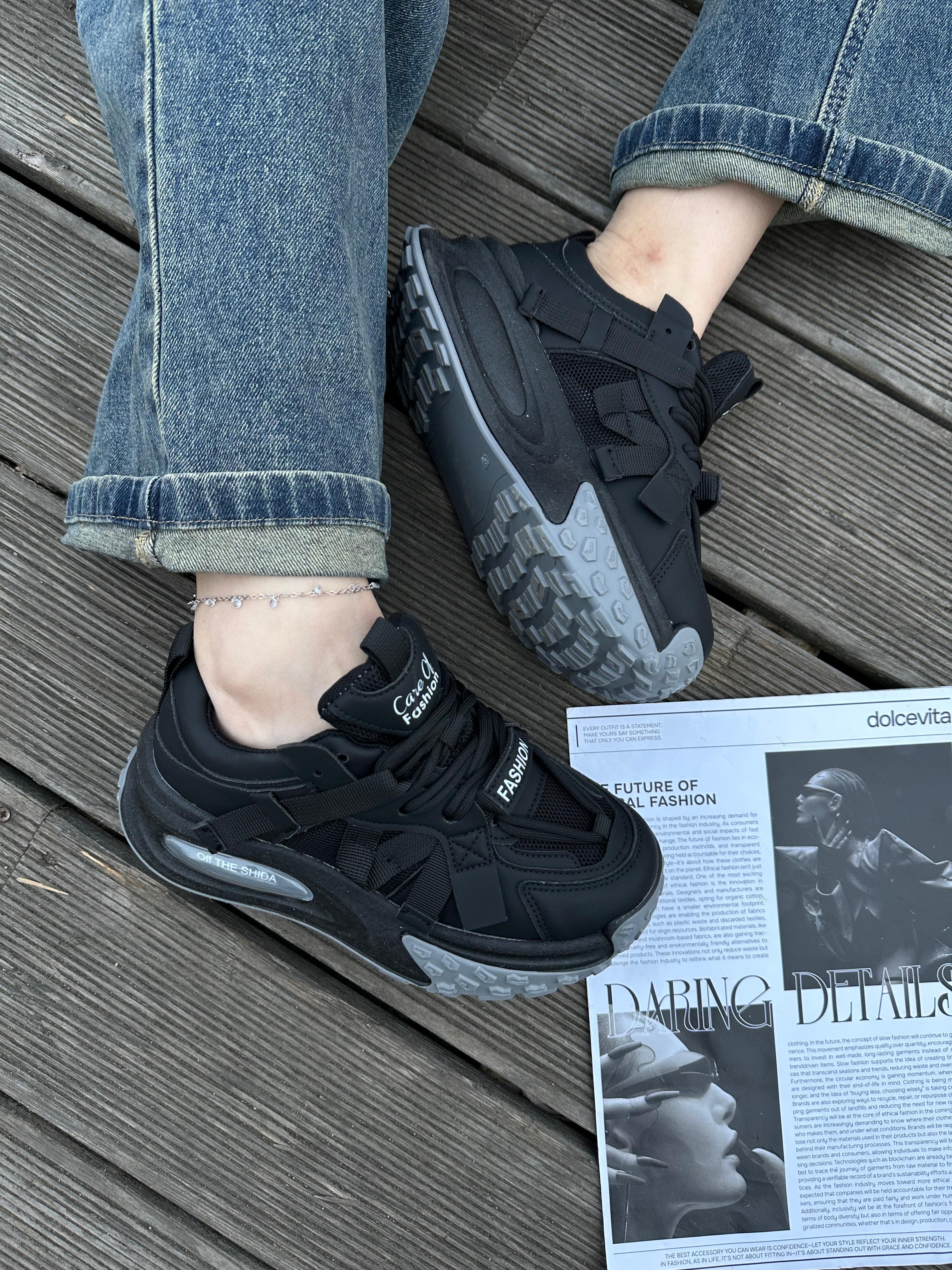 Женские кроссовки  FASHION SO-255-57 (8 пар в коробе, 36-41 размер)