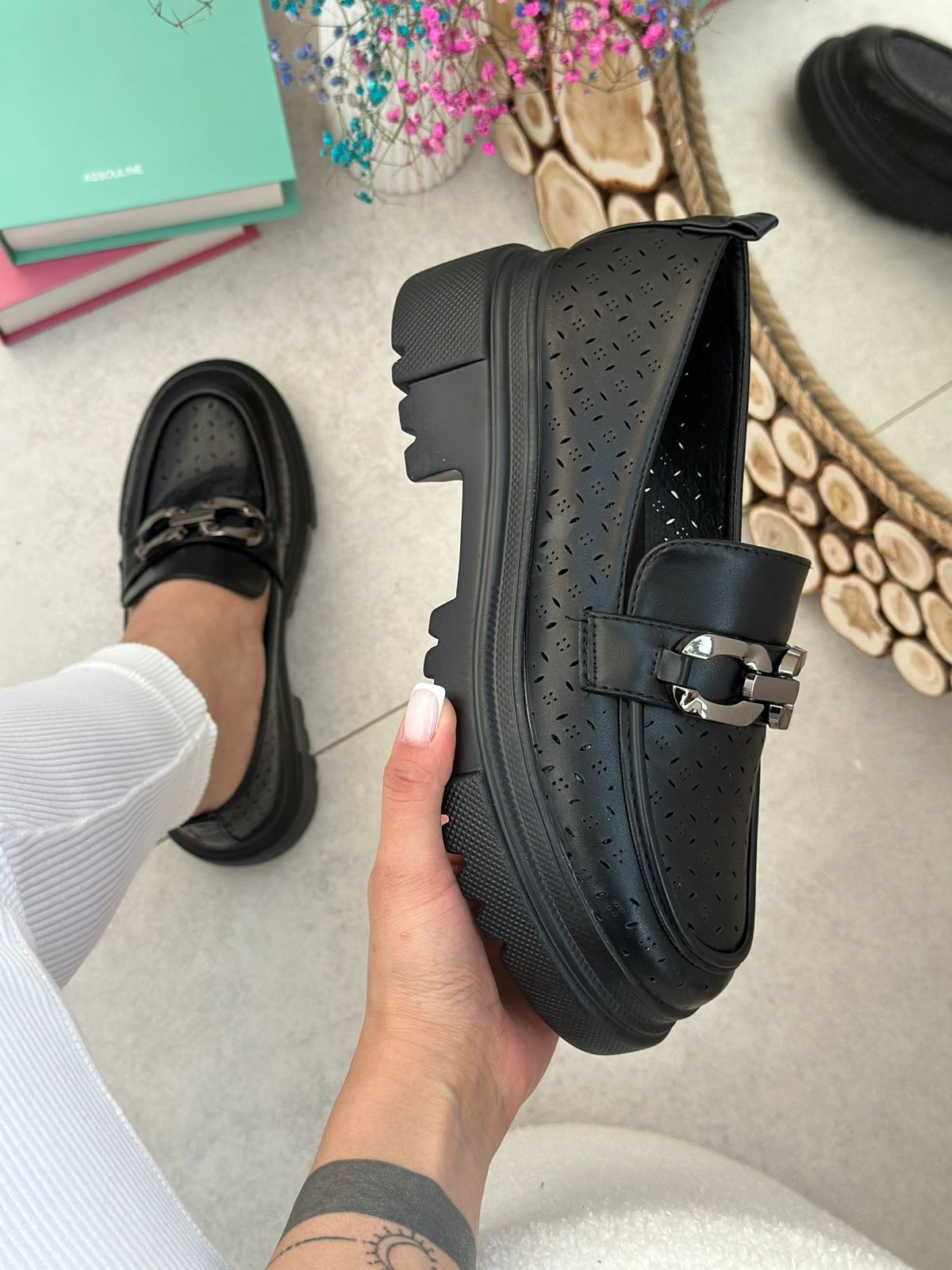 Женские весенние туфли FASHION SO-240-119 (8 пар в коробе, размер 36-41)