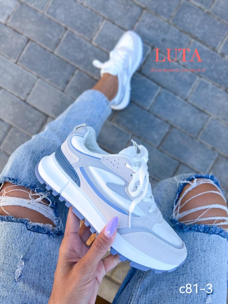 Женские кроссовки  FASHION SO-262-280 (8 пар в коробе, 36-41 размер)