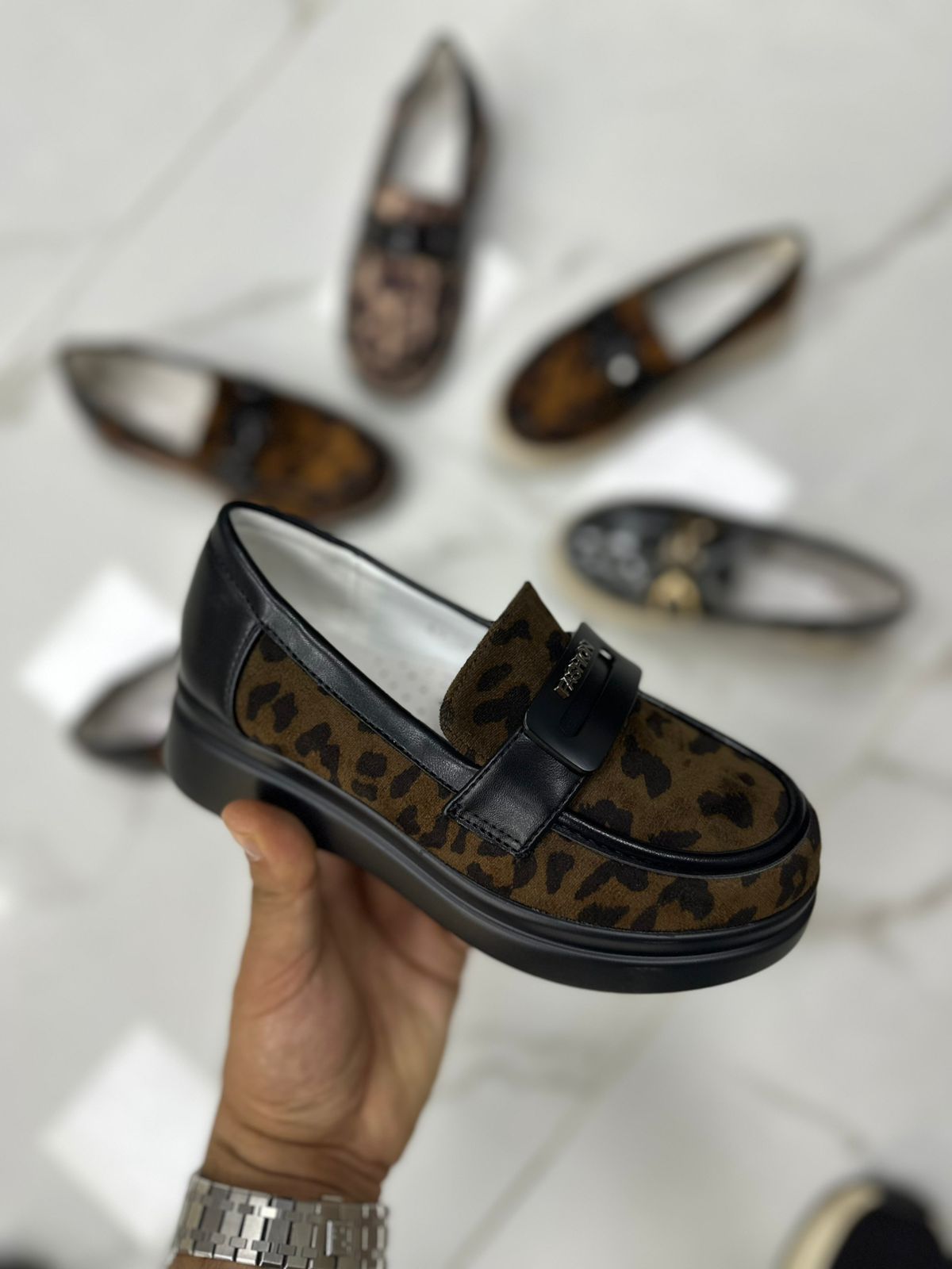 Детские туфли  FASHION SO-265-46 (10 пар в коробе, 30-37 размер)