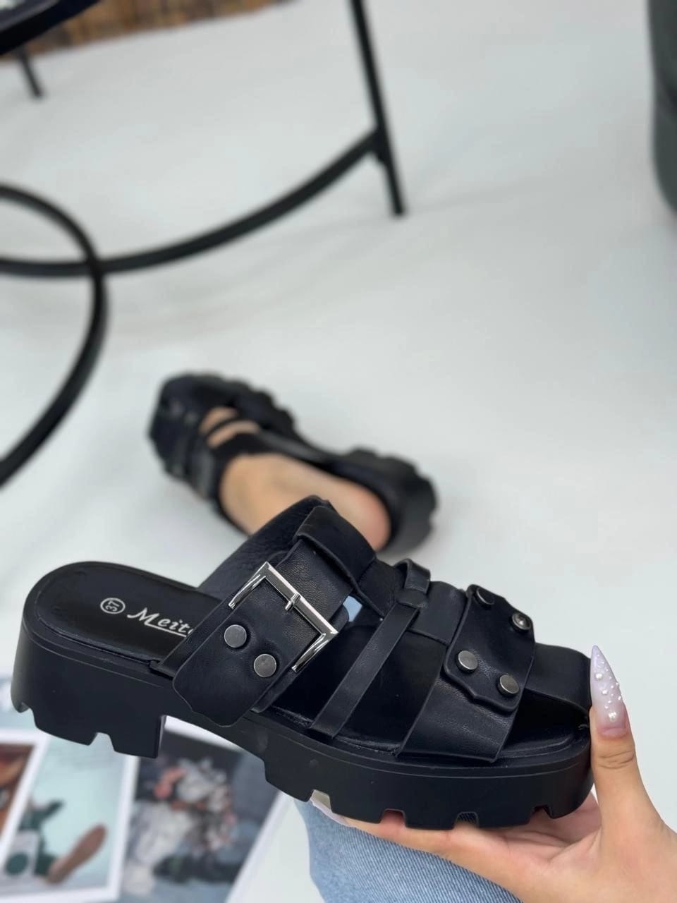 Женские босоножки  FASHION SO-259-192 (8 пар в коробе, 36-41 размер)