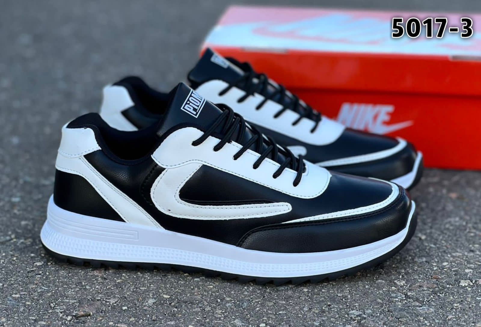 Мужские весенние кроссовки AIR SO-227-87 (8 пар в коробе, размер 41-46)