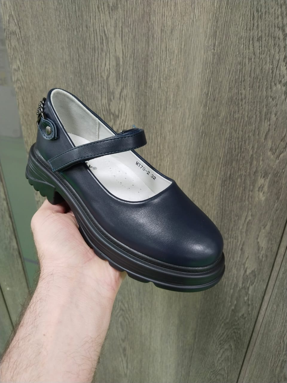 Детские туфли  FASHION SO-261-90 (10 пар в коробе, 30-37 размер)