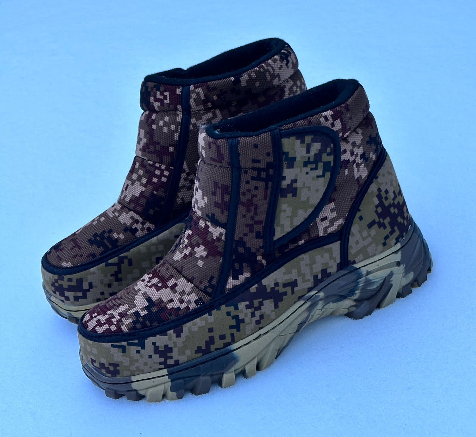 Мужские зимние дутики FASHION SO-222-22 (8 пар в коробе, размер 41-46)