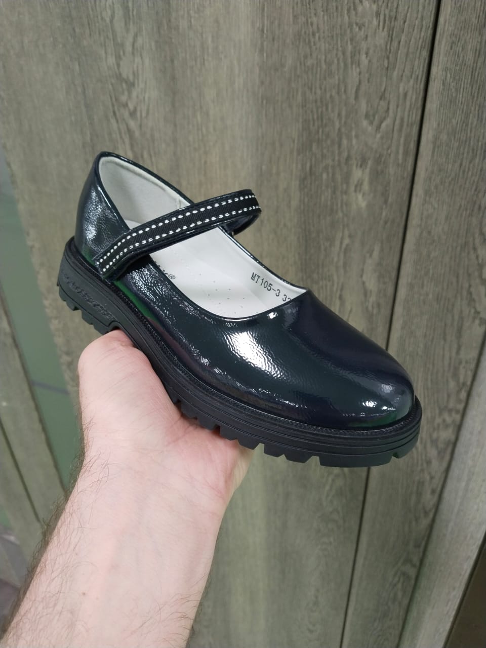 Детские туфли  FASHION SO-261-105 (10 пар в коробе, 30-37 размер)