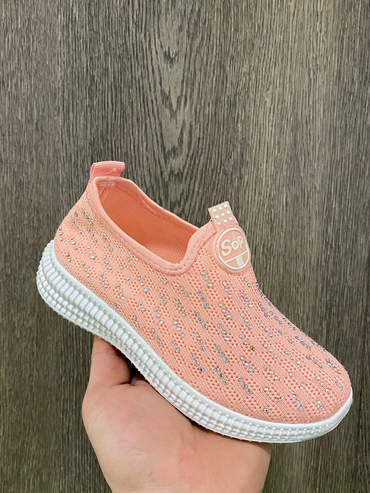 Детские весенние слипоны FASHION SO-239-127 (10 пар в коробе, размер 31-36)