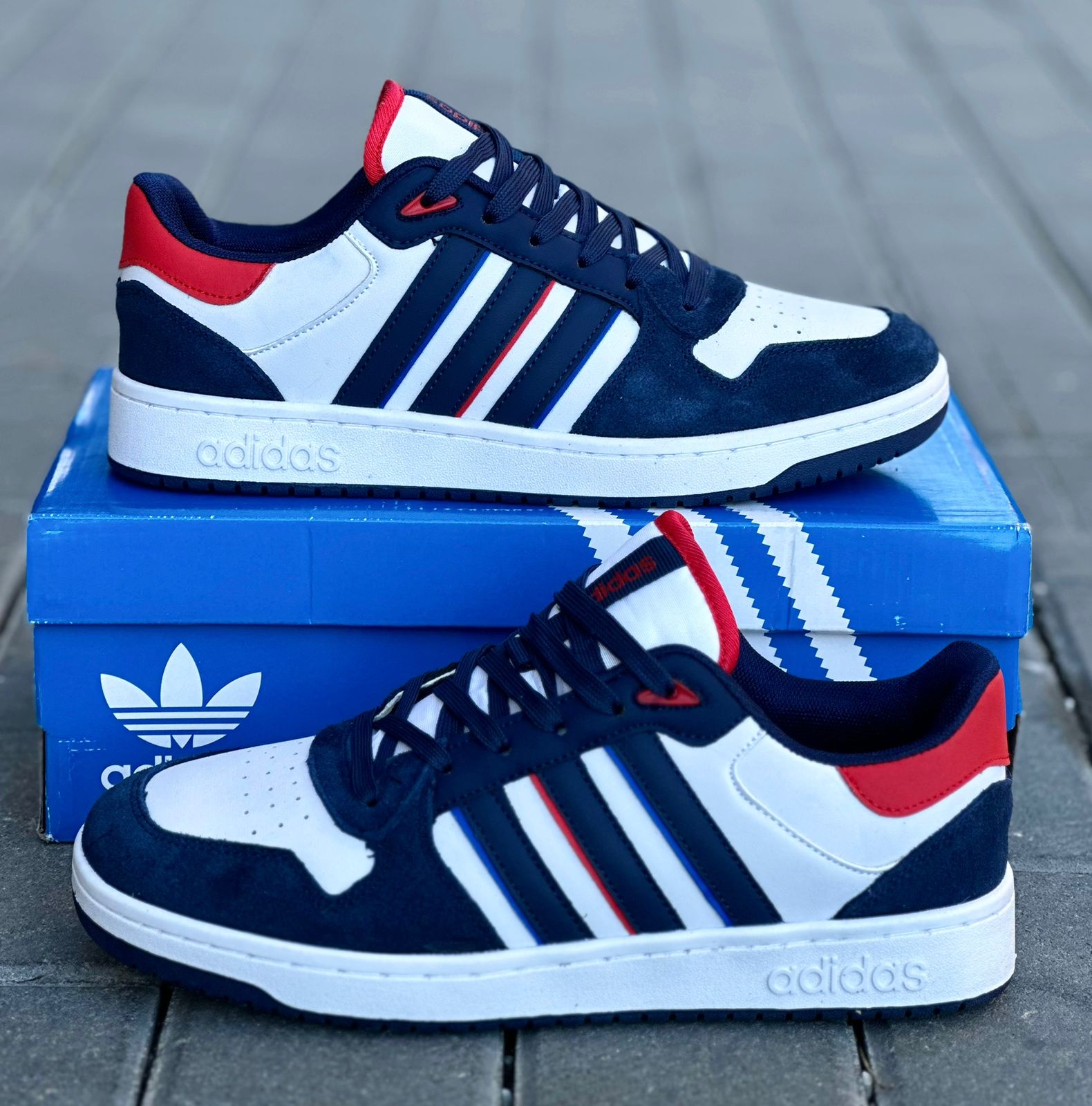 Мужские весенние кроссовки AIR SO-238-135 (8 пар в коробе, размер 41-46)