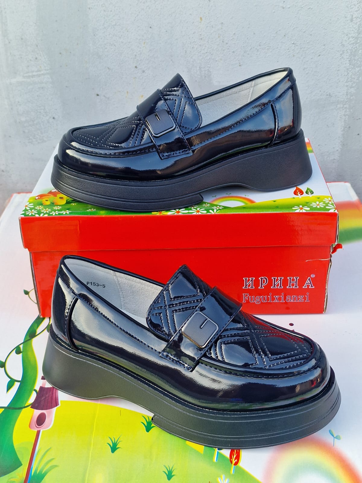 Детские туфли  FASHION SO-263-8 (8 пар в коробе, 31-37 размер)