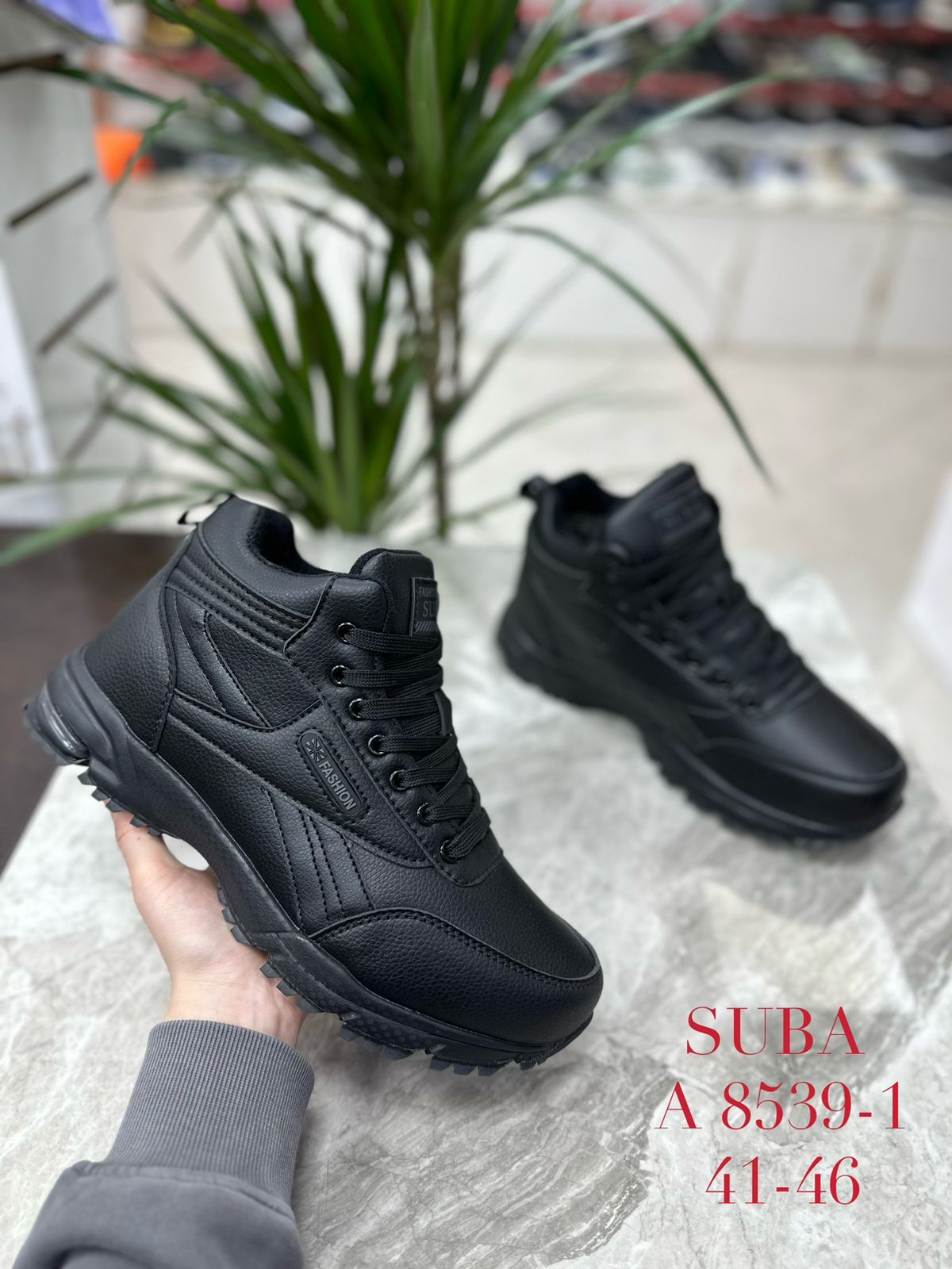 Мужские зимние ботинки SUBA SO-215-109 (8 пар в коробе, размер 41-46)