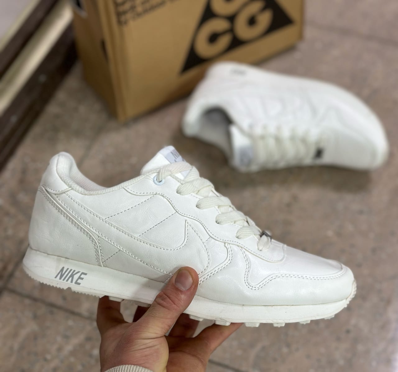 Мужские весенние кроссовки AIR SO-225-21 (8 пар в коробе, размер 41-46)