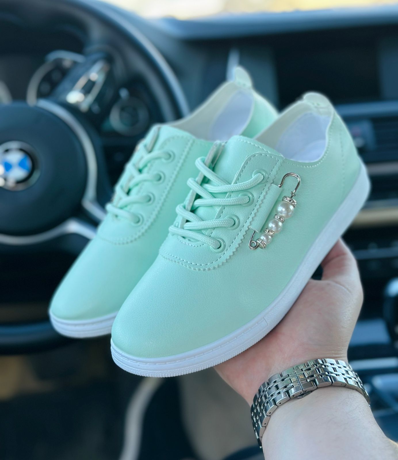 Женские весенние кеды FASHION SO-236-51 (10 пар в коробе, размер 36-41)