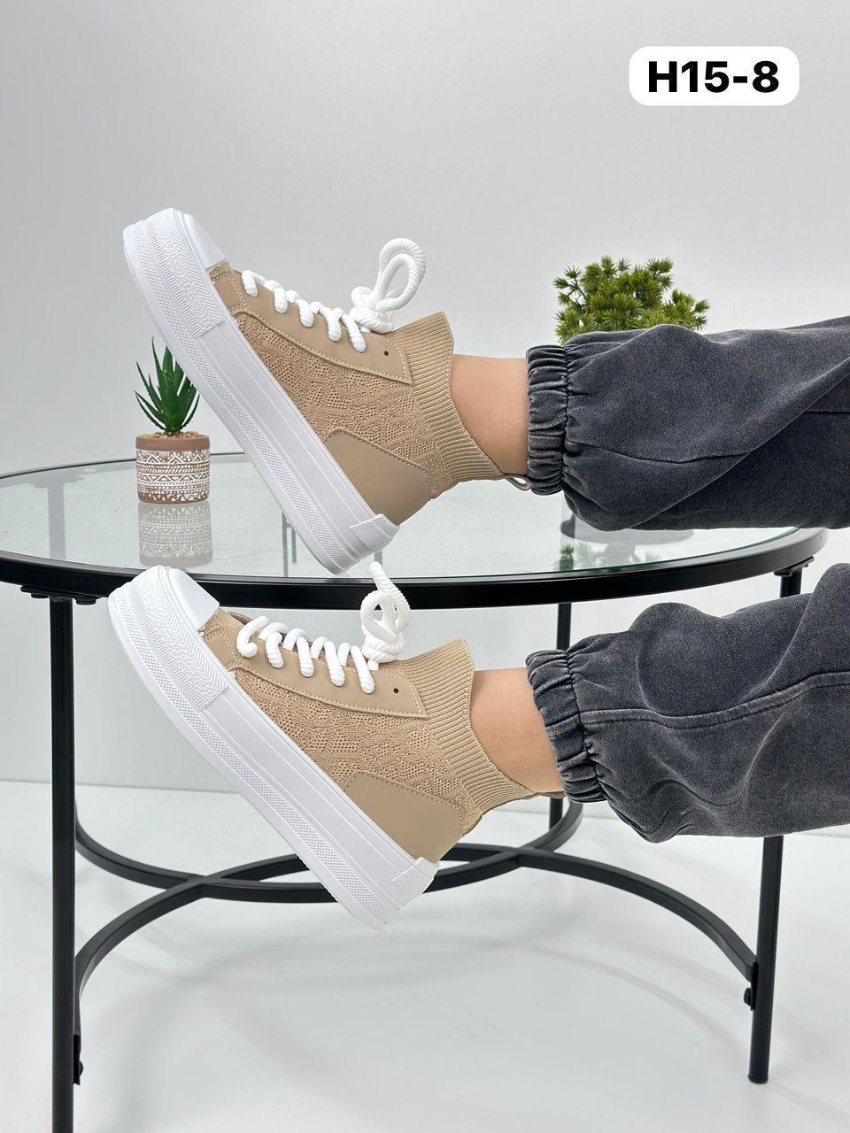Женские кеды  FASHION SO-252-158 (8 пар в коробе, 36-41 размер)