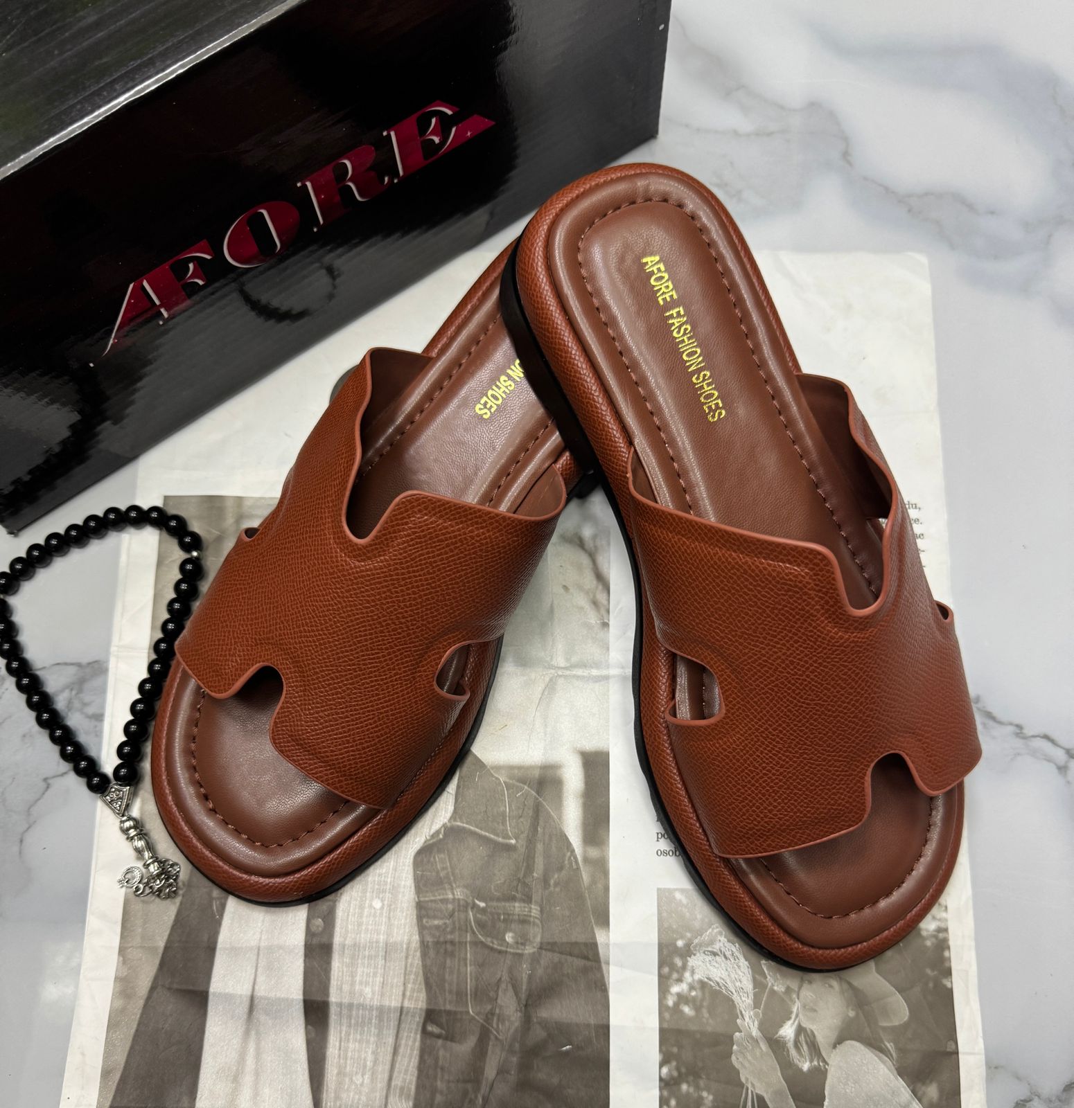 Женские шлепанцы  FASHION SO-253-186 (8 пар в коробе, 36-41 размер)