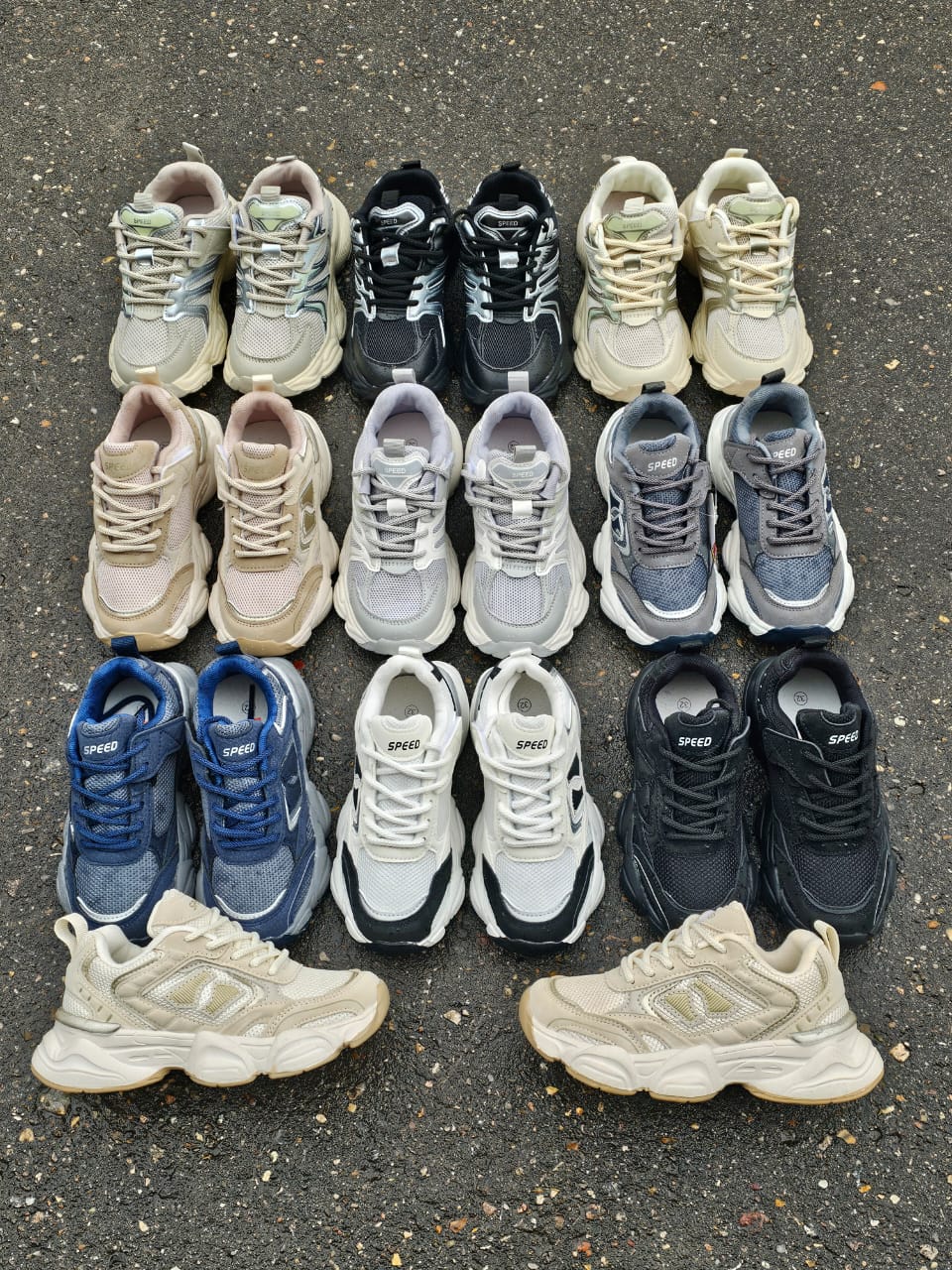 Детские кроссовки  FASHION SO-252-28 (8 пар в коробе, 32-37 размер)