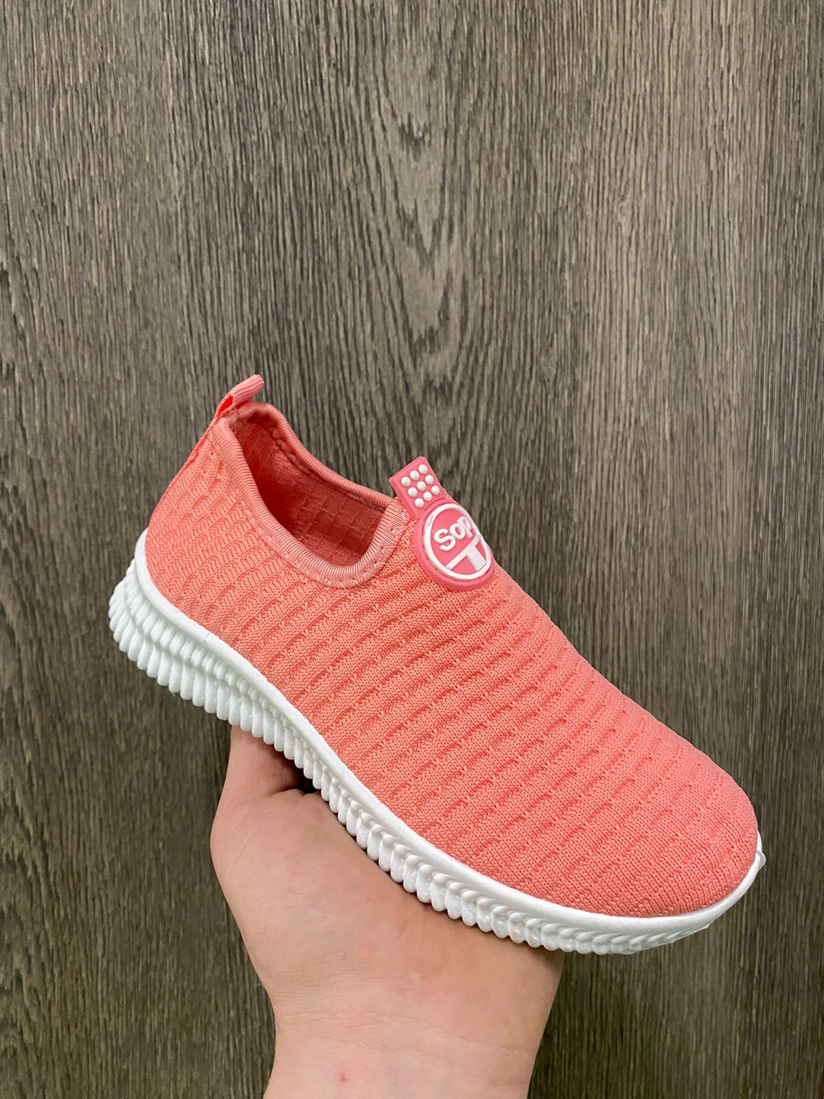 Детские весенние слипоны FASHION SO-239-111 (10 пар в коробе, размер 31-36)