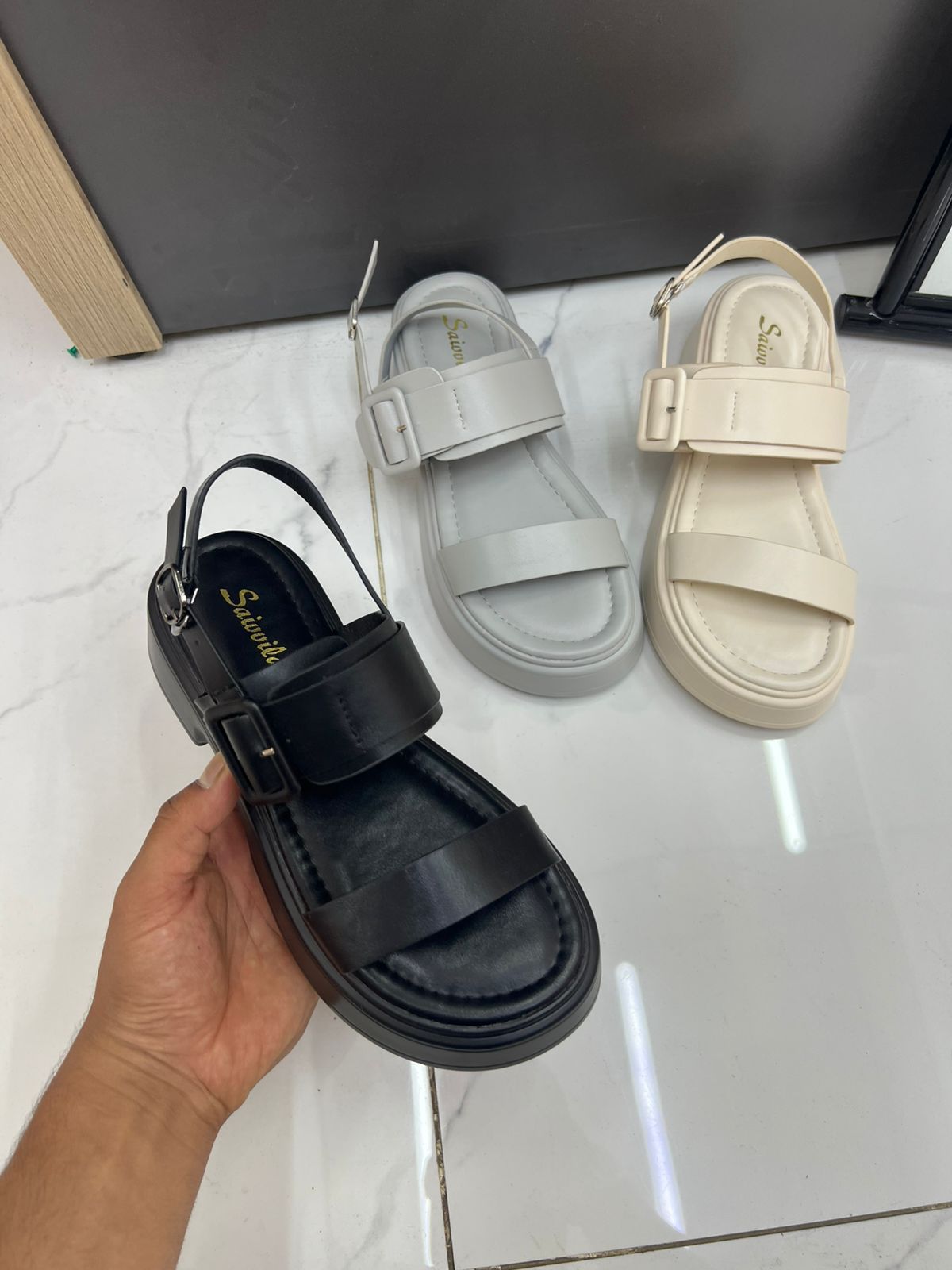 Женские босоножки  FASHION SO-257-31 (6 пар в коробе, 36-40 размер)