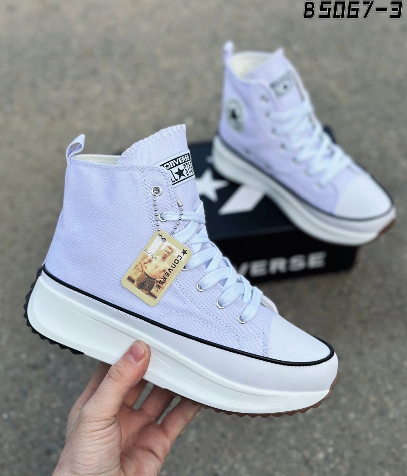 Женские весенние кеды CONVERSE SO-245-68 (8 пар в коробе, размер 36-41)