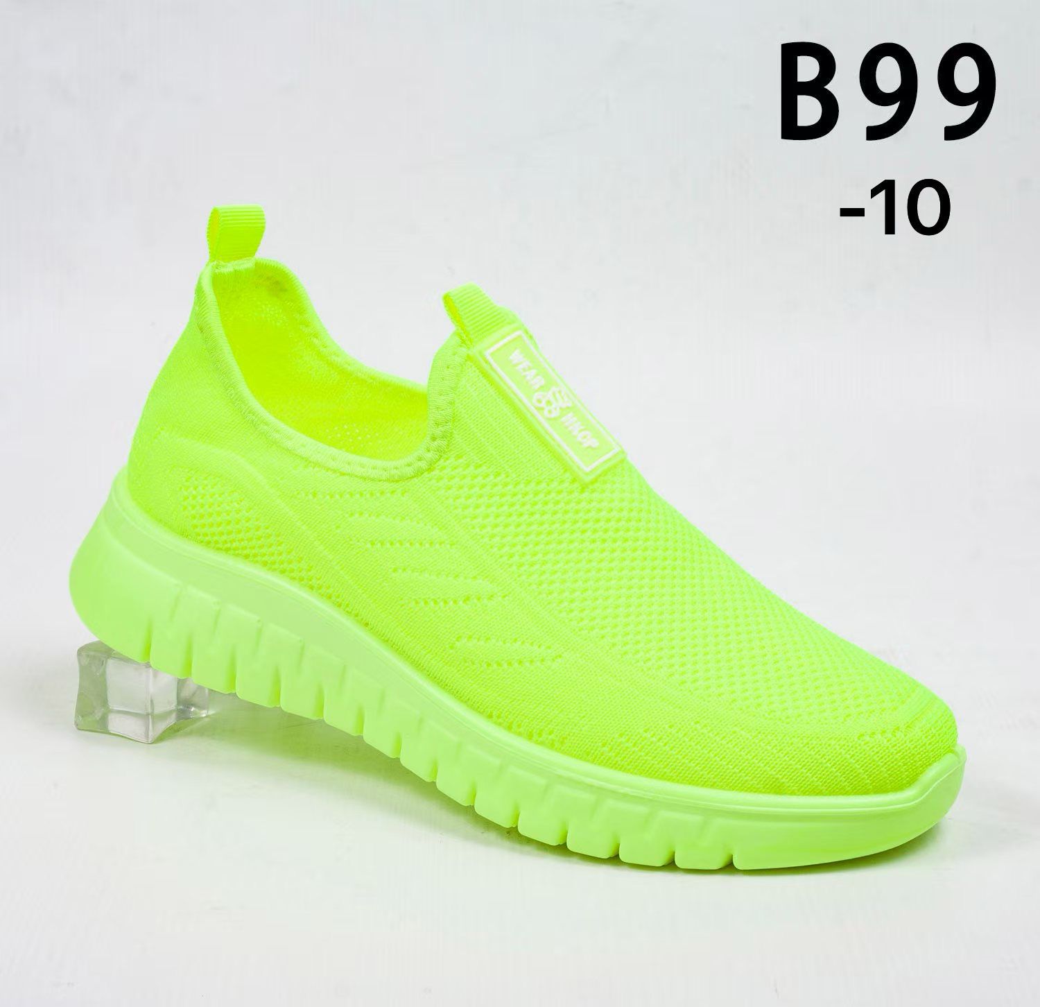 Женские слипоны  FASHION SO-255-147 (10 пар в коробе, 36-41 размер)