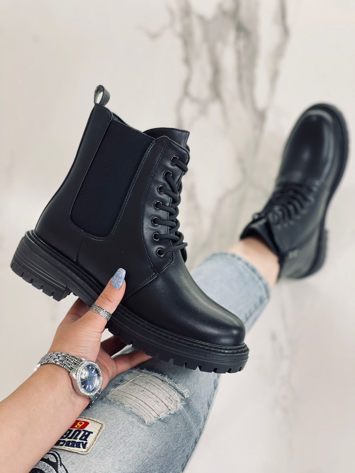 Женские весенние ботинки AIR SO-212-117 (6 пар в коробе, размер 36-41)