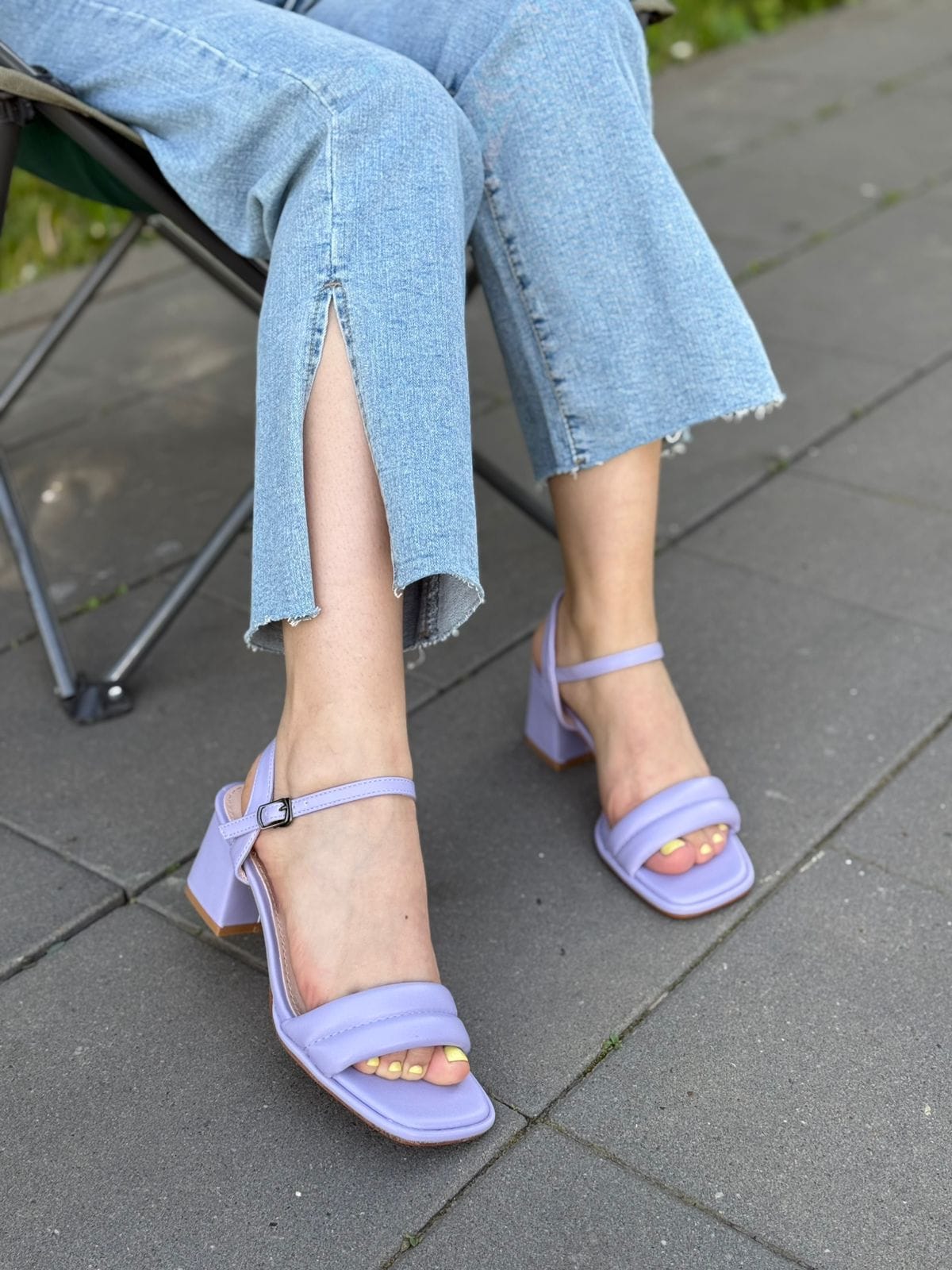 Женские босоножки  FASHION SO-257-6 (8 пар в коробе, 35-40 размер)