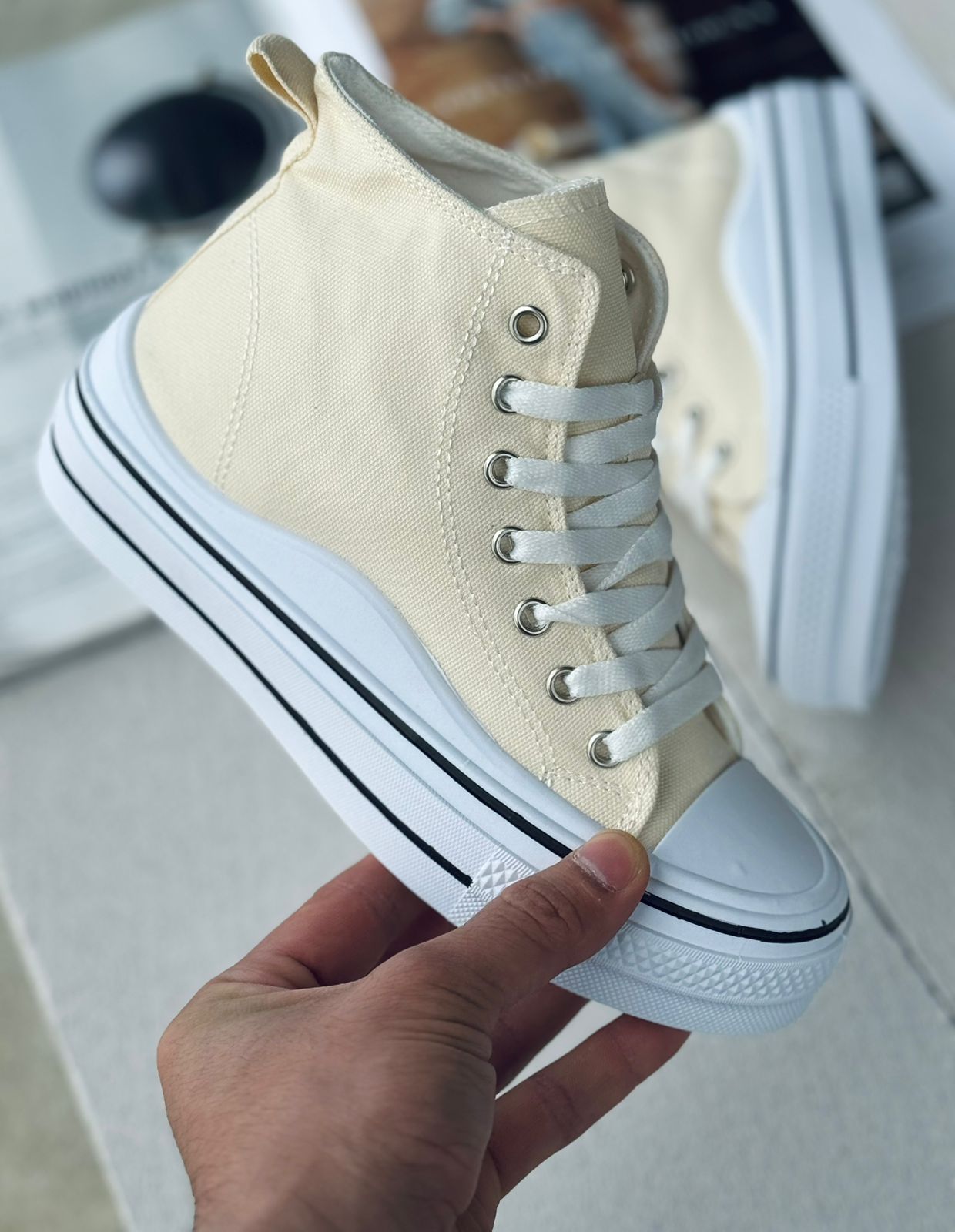 Женские весенние кеды FASHION SO-240-34 (8 пар в коробе, размер 36-41)