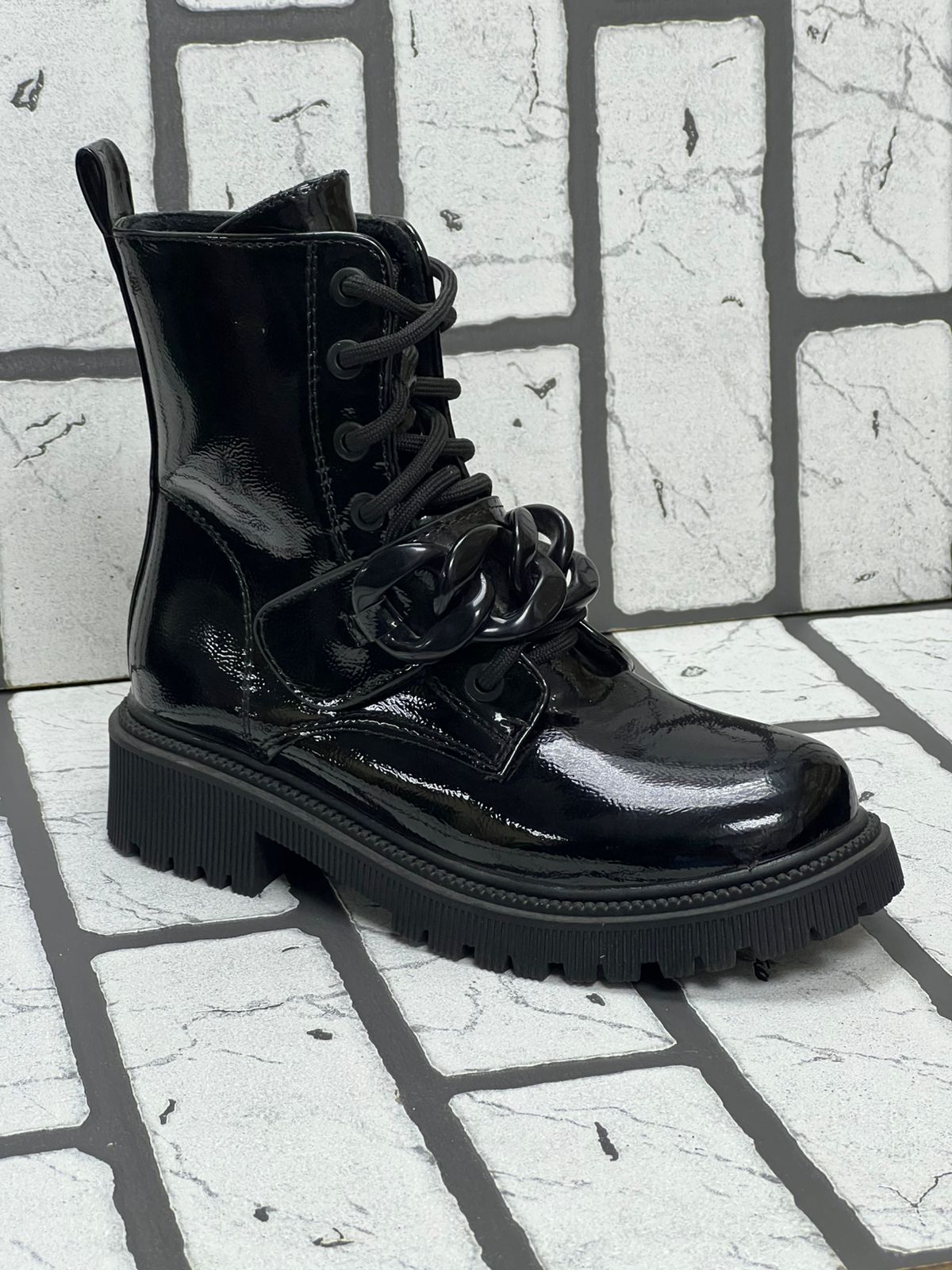 Детские ботинки  FASHION SO-266-76 (8 пар в коробе, 31-38 размер)