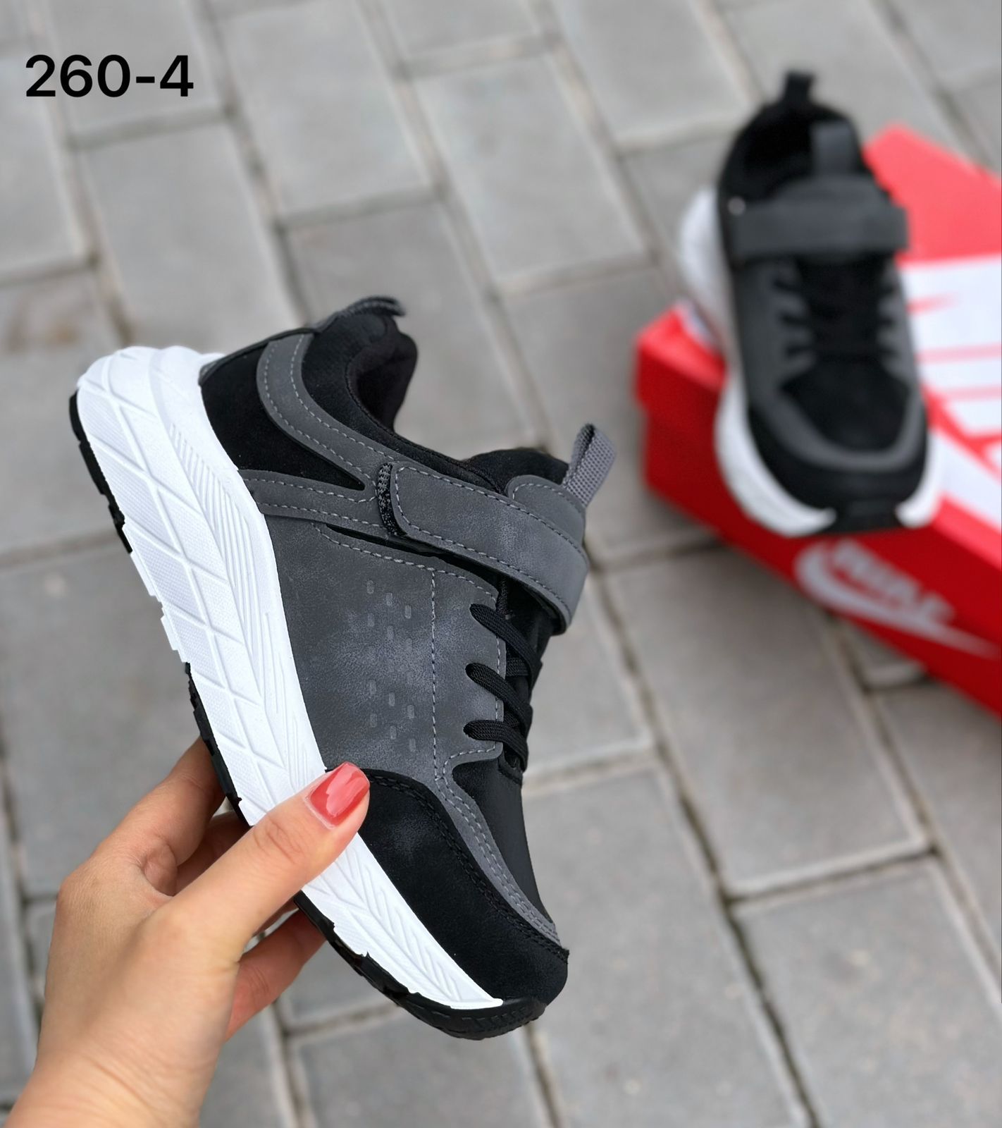 Детские кроссовки  FASHION SO-266-58 (10 пар в коробе, 31-36 размер)