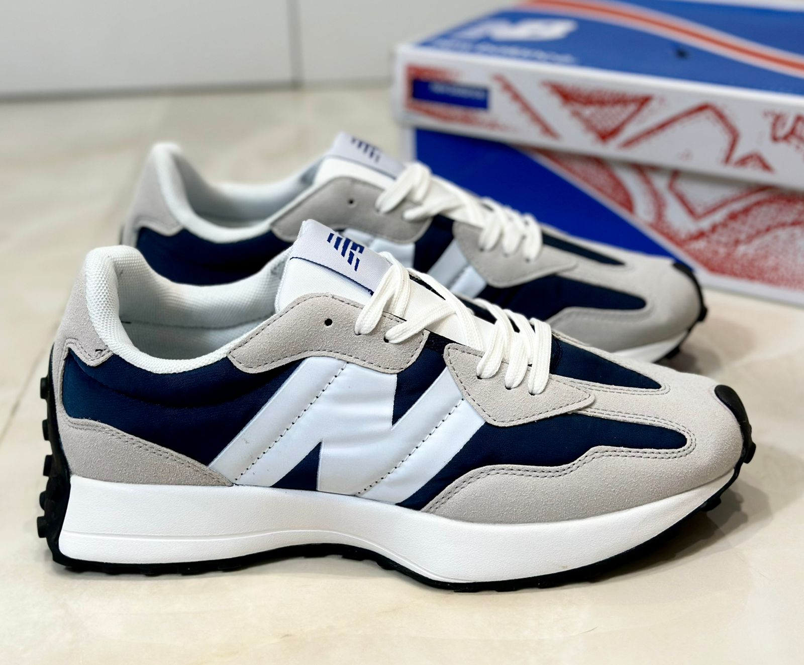 Мужские весенние кроссовки AIR SO-229-89 (8 пар в коробе, размер 41-46)