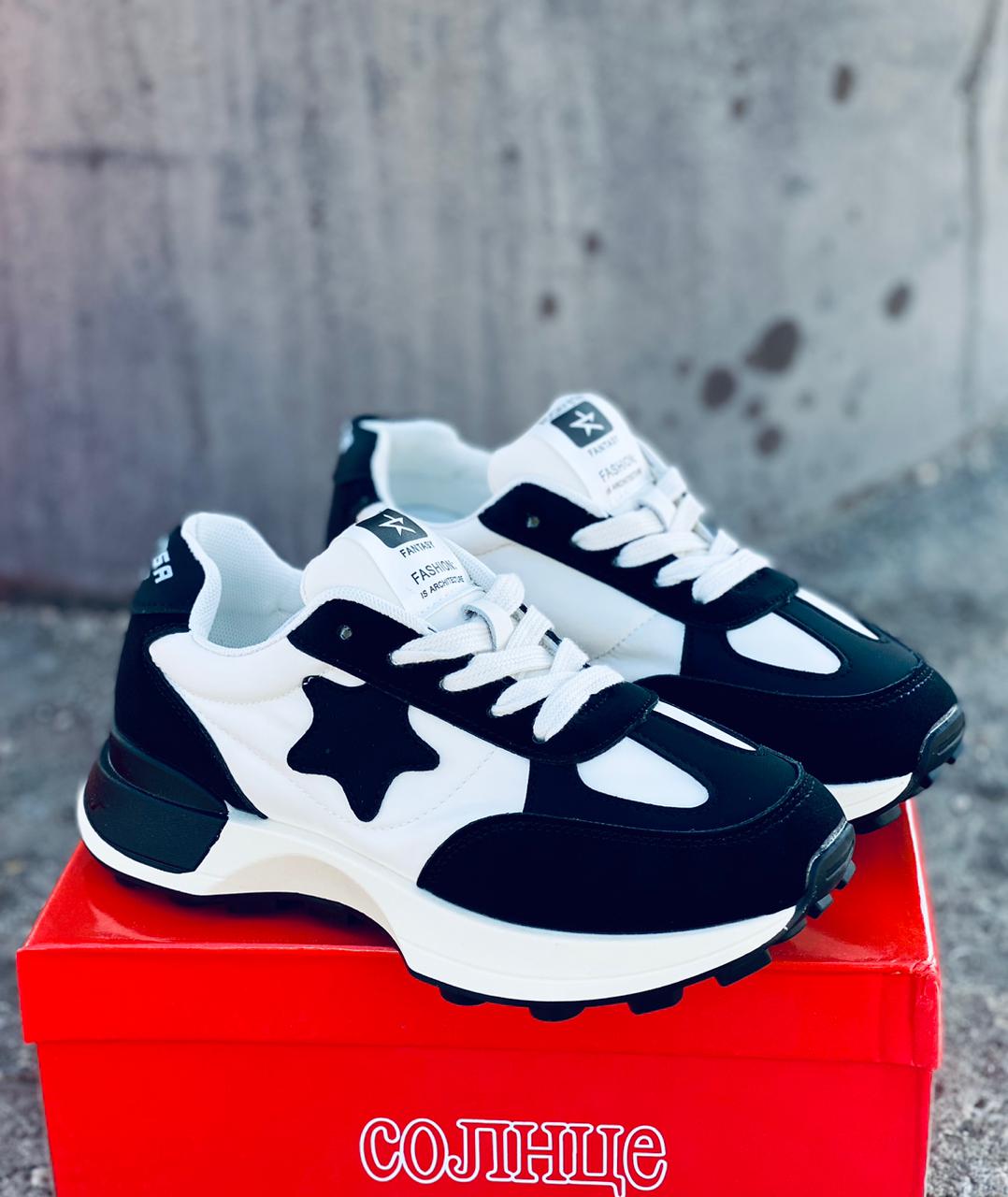 Женские весенние кроссовки FASHION SO-225-46 (8 пар в коробе, размер 36-41)