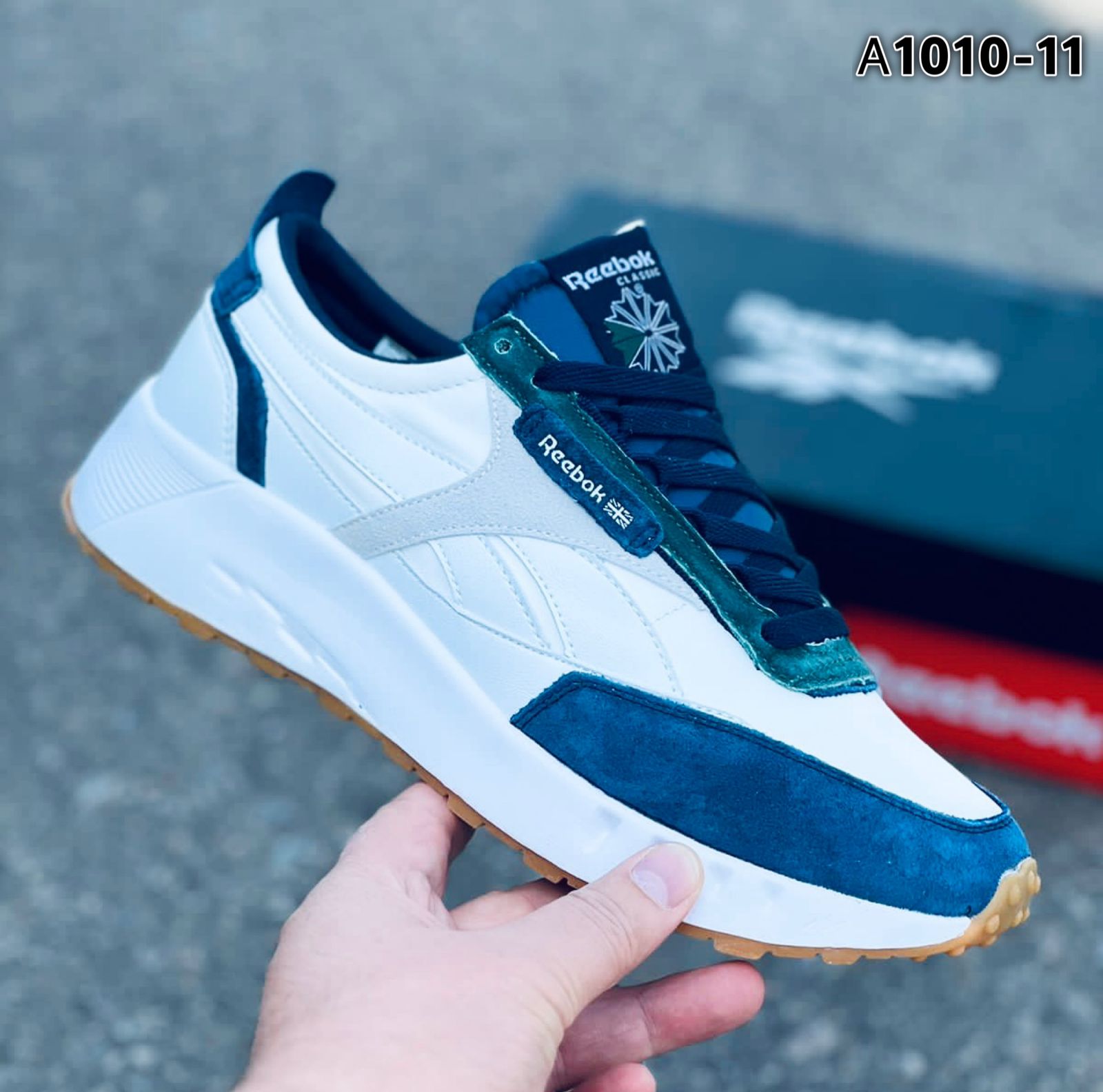 Мужские весенние кроссовки AIR SO-227-115 (6 пар в коробе, размер 41-46)