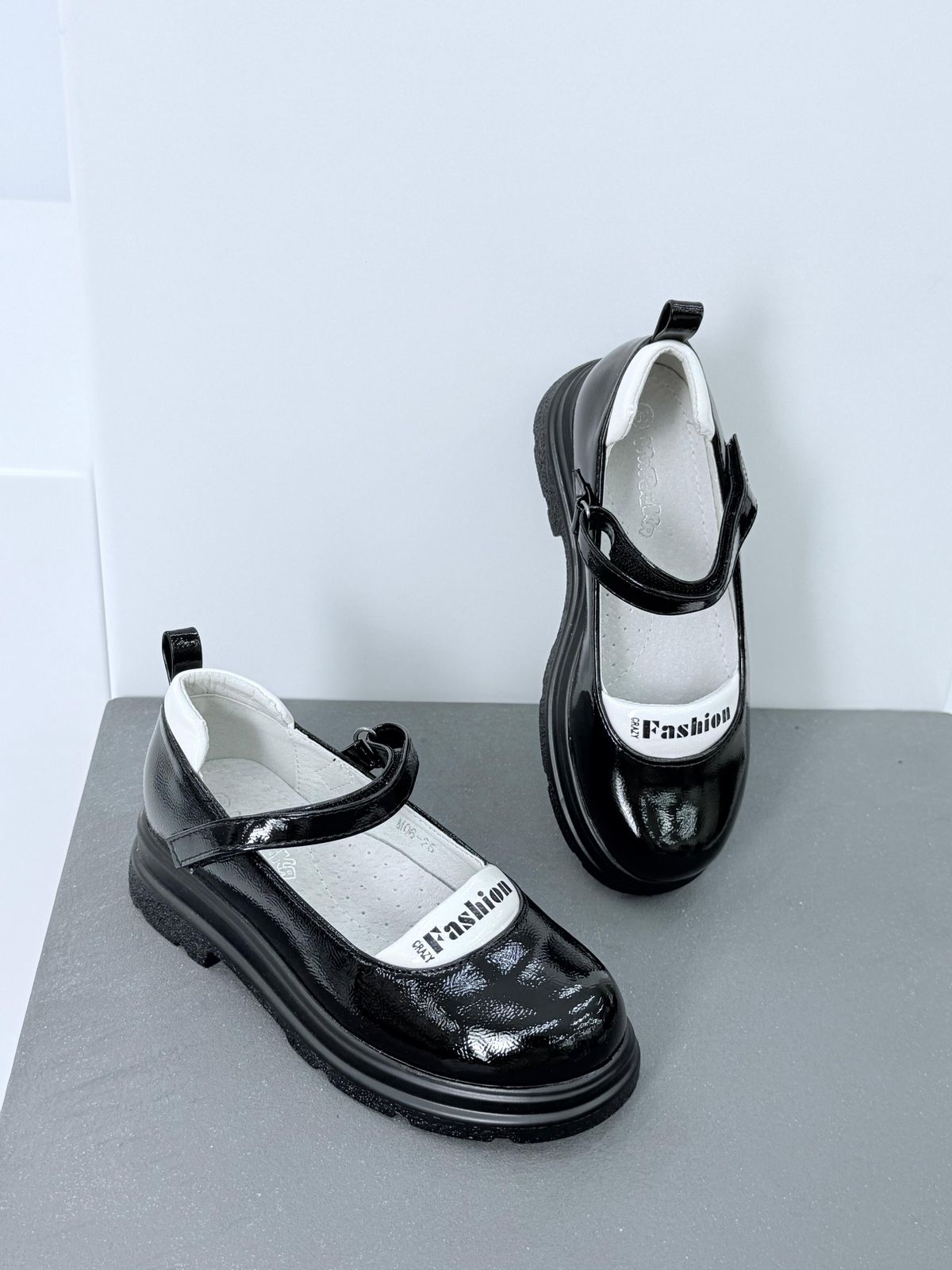 Детские туфли  FASHION SO-266-30 (10 пар в коробе, 30-37 размер)