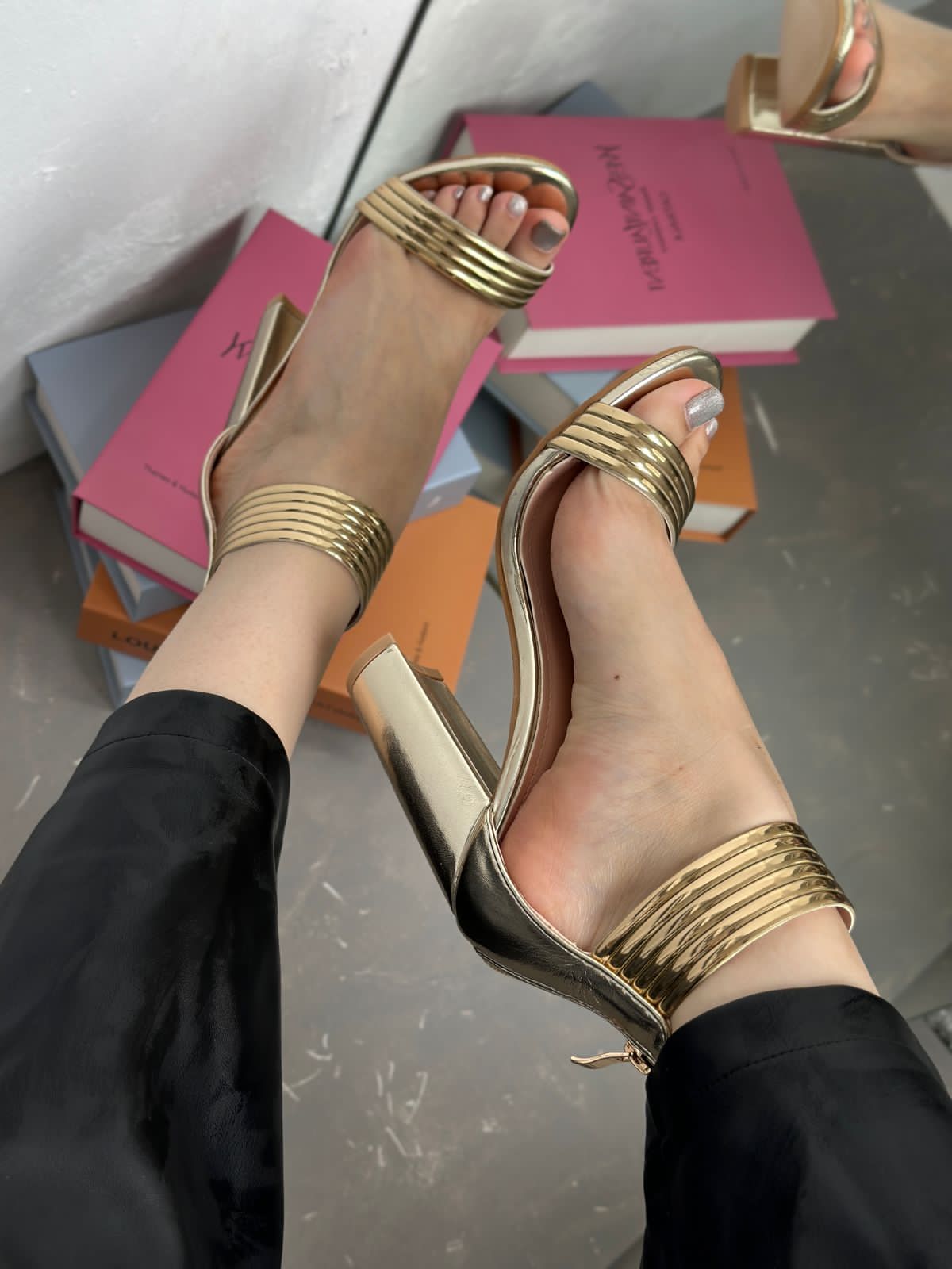 Женские летние босоножки LORENZO SO-245-8 (6 пар в коробе, размер 36-41)