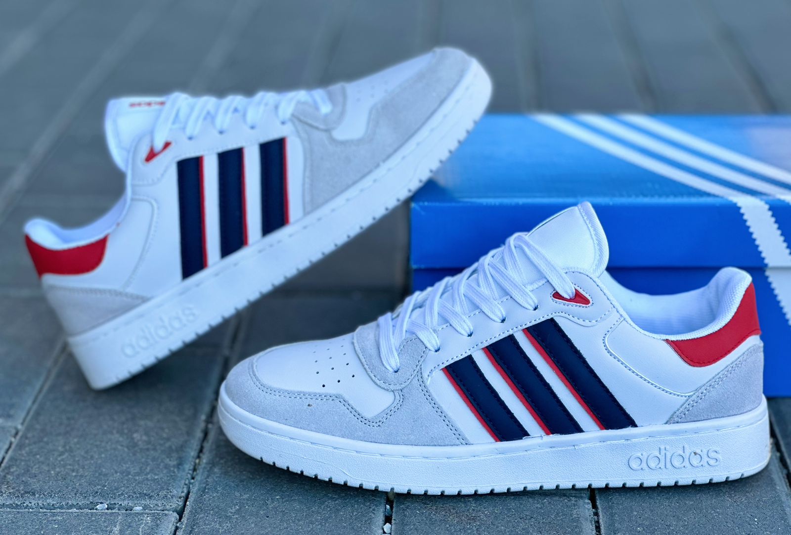 Мужские весенние кроссовки AIR SO-238-138 (8 пар в коробе, размер 41-46)