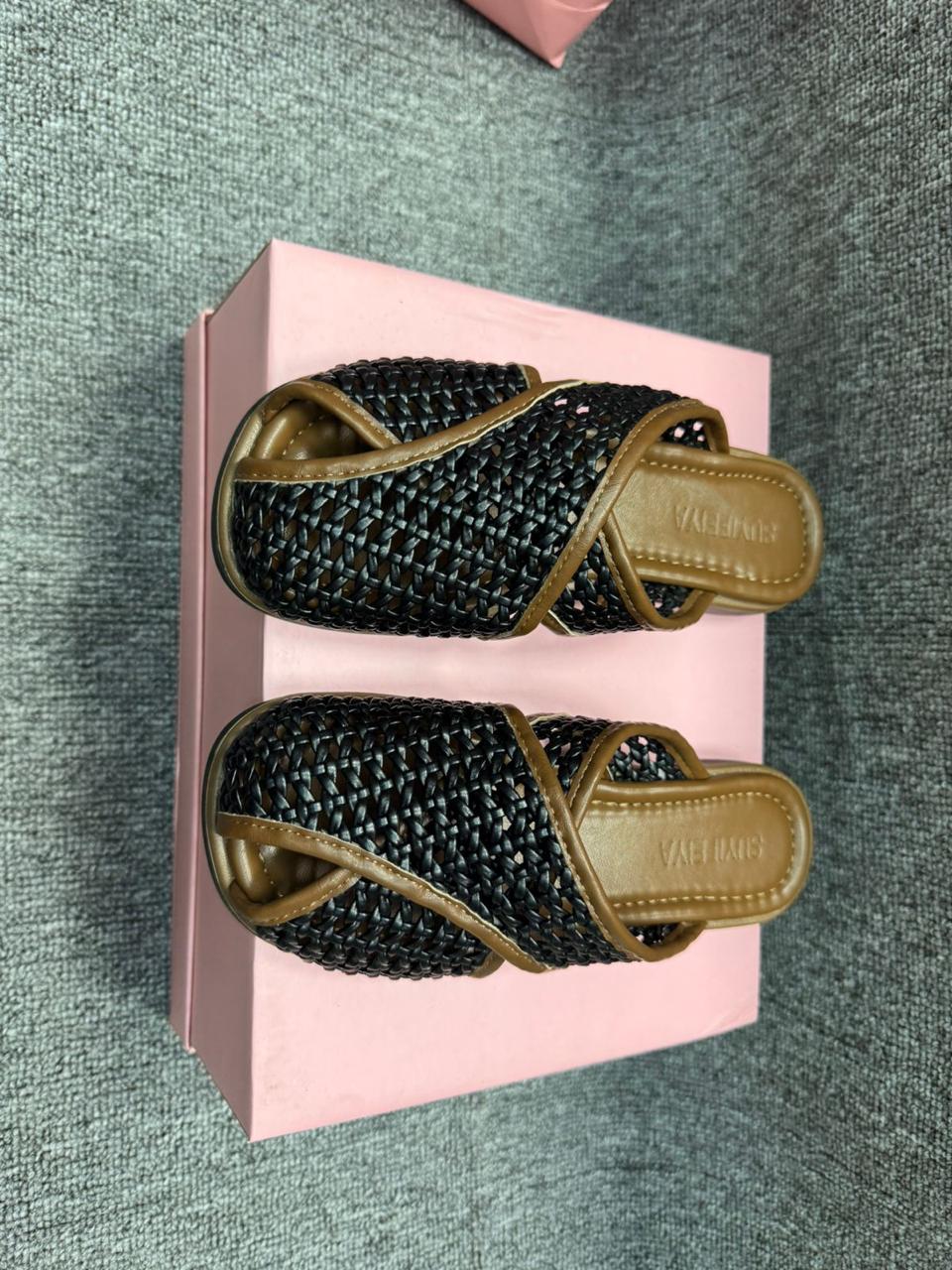 Женские шлепанцы  SUFINA SO-255-67 (8 пар в коробе, 36-41 размер)