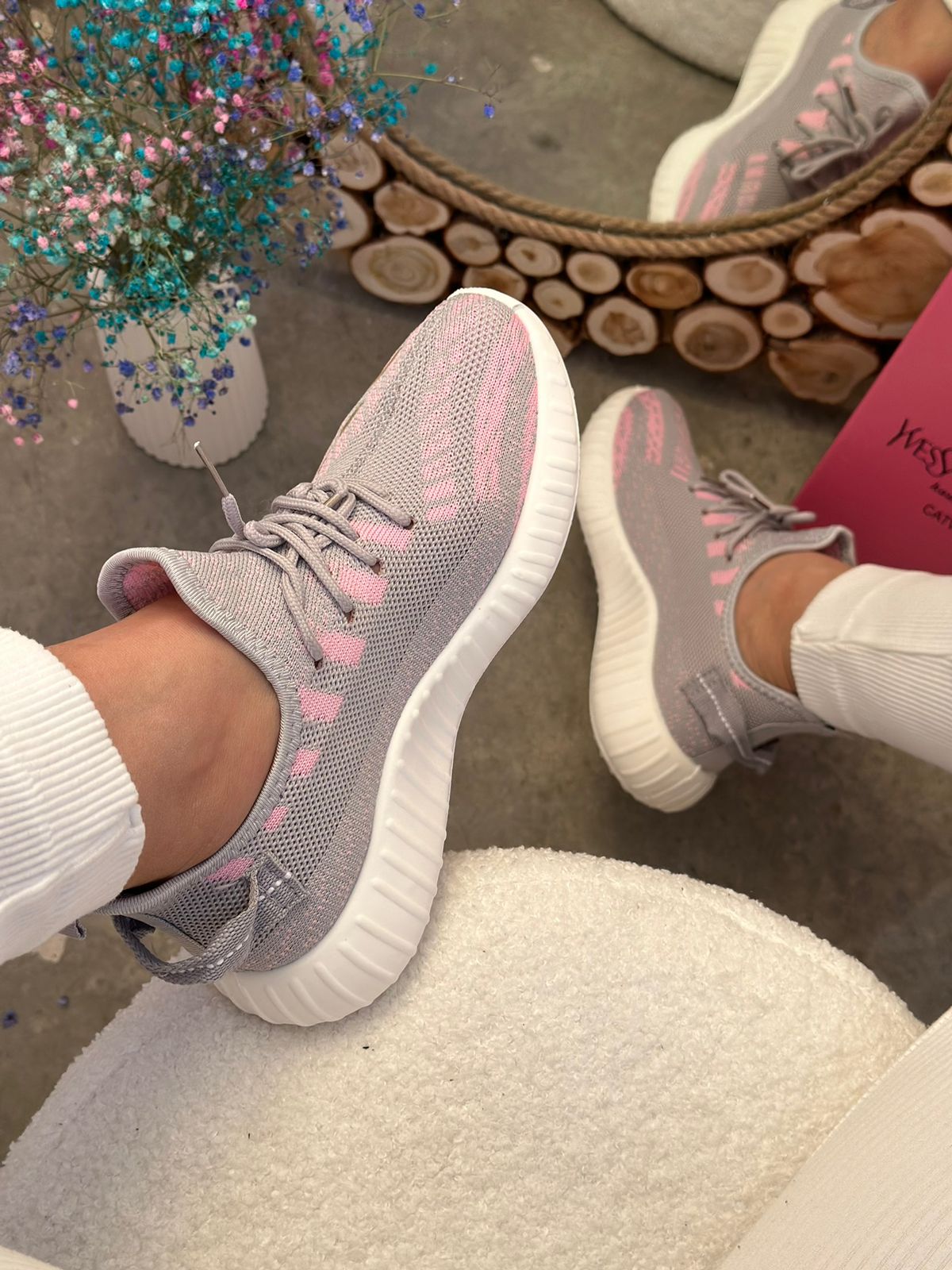 Женские весенние кроссовки FASHION SO-236-14 (10 пар в коробе, размер 36-41)