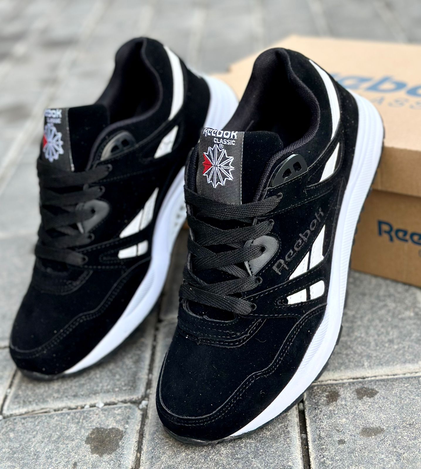 Мужские весенние кроссовки AIR SO-229-126 (8 пар в коробе, размер 41-46)