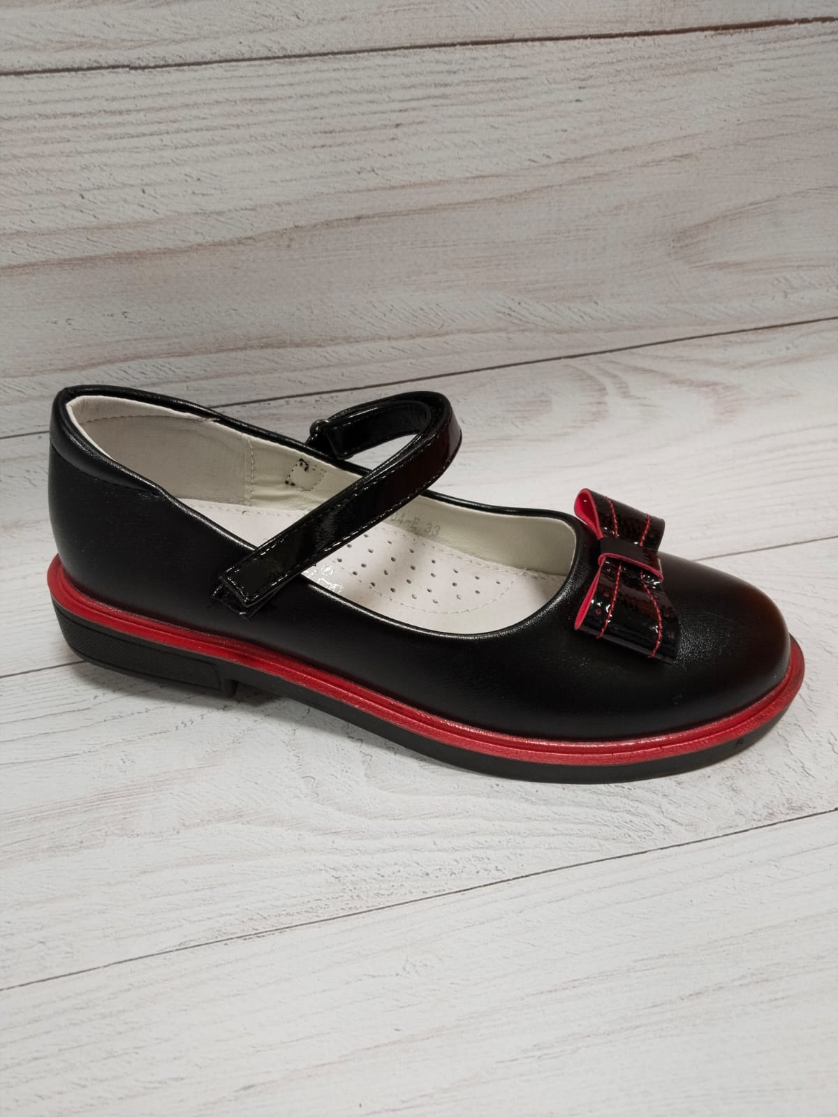 Детские туфли  FASHION SO-261-9 (8 пар в коробе, 32-37 размер)