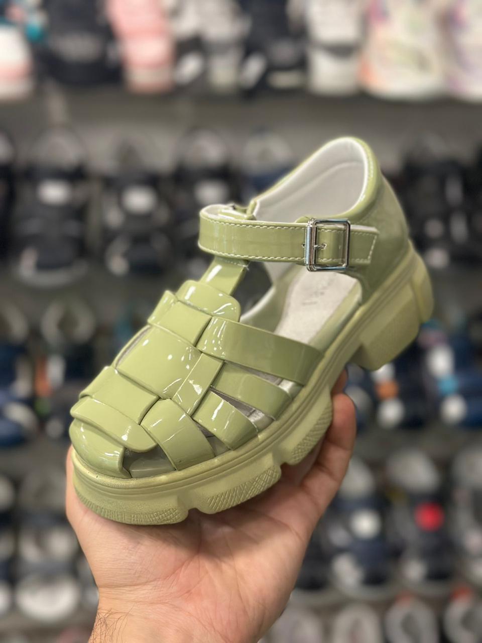 Детские босоножки  FASHION SO-258-30 (8 пар в коробе, 32-37 размер)