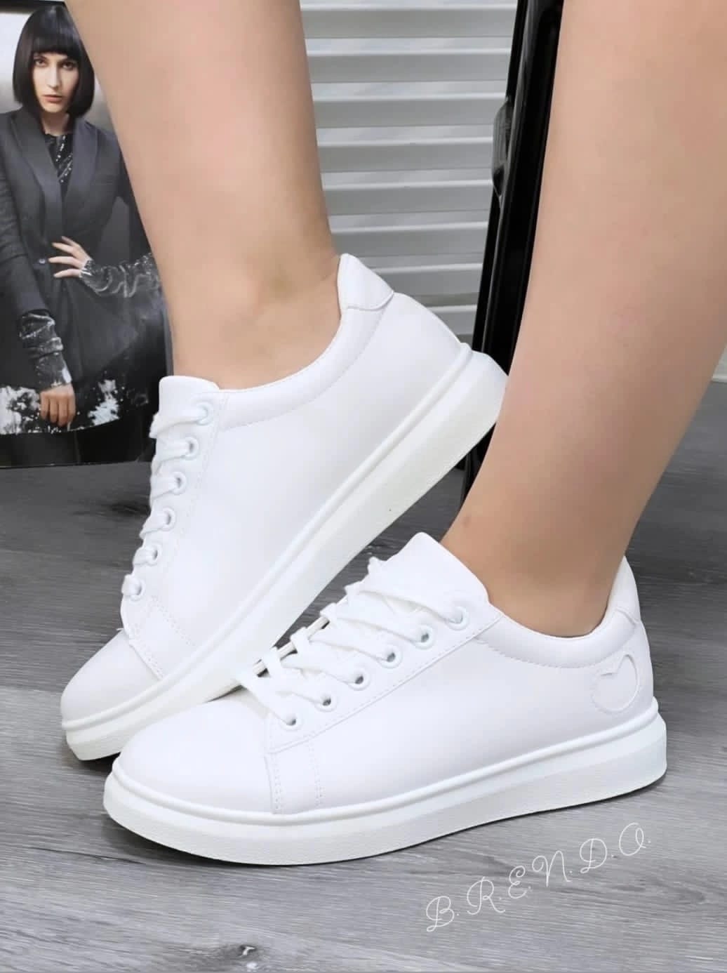 Женские весенние кроссовки AIR SO-220-141 (10 пар в коробе, размер 36-41)