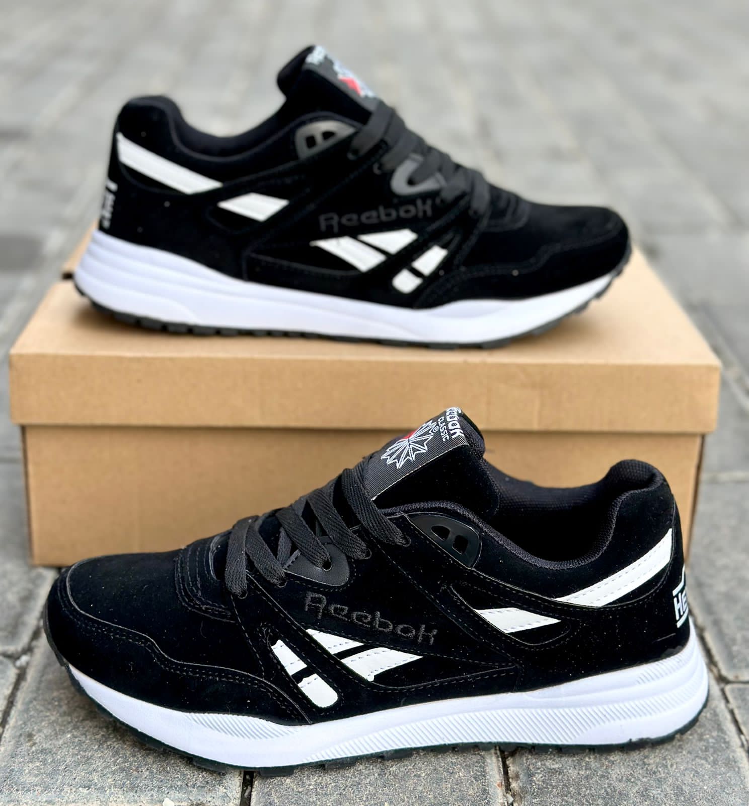 Мужские весенние кроссовки AIR SO-229-122 (8 пар в коробе, размер 41-46)